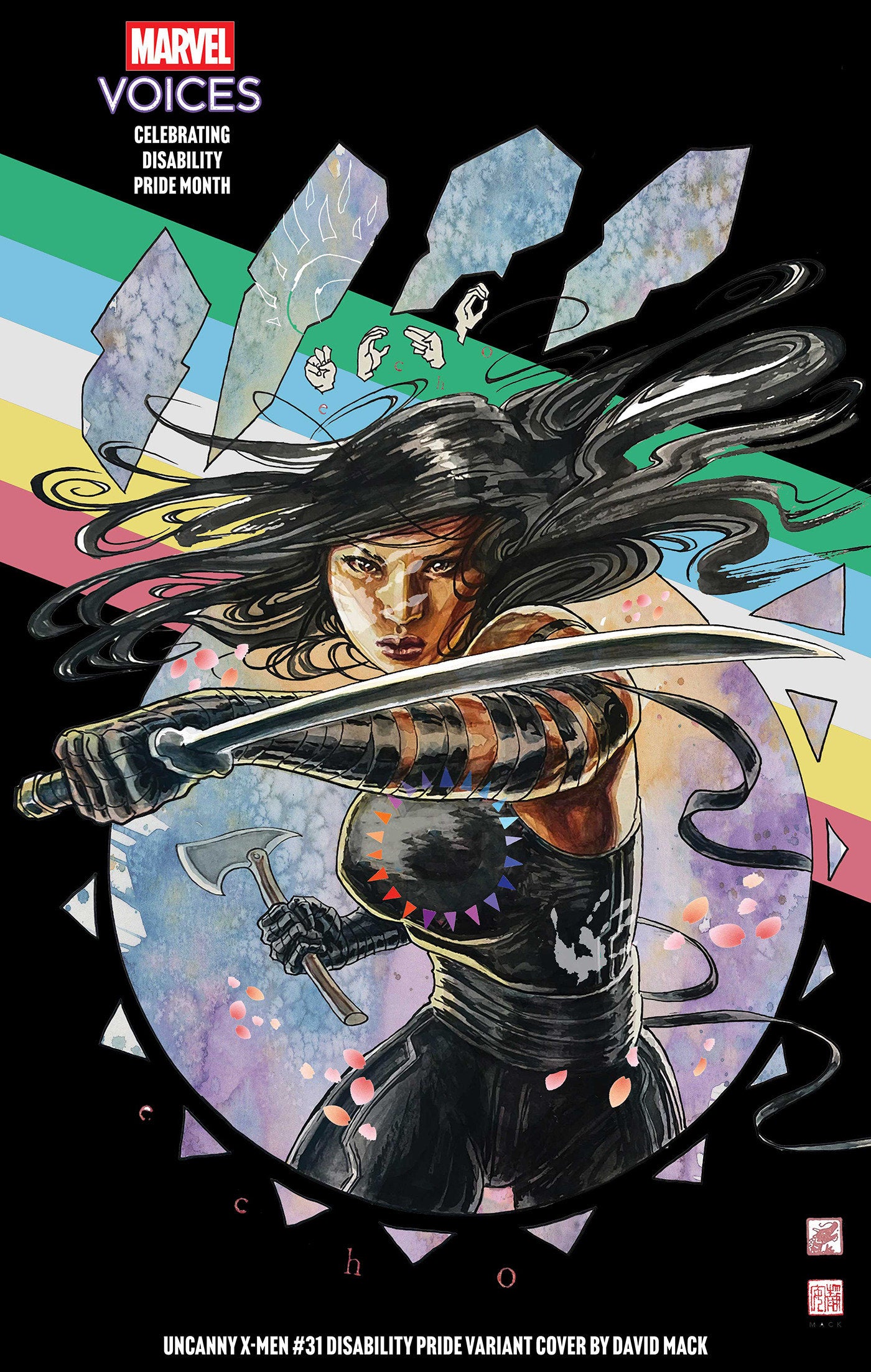 UNCANNY X-MEN #31 DAVID MACK DISABILITY PRIDE VARIANT 07/08/2026