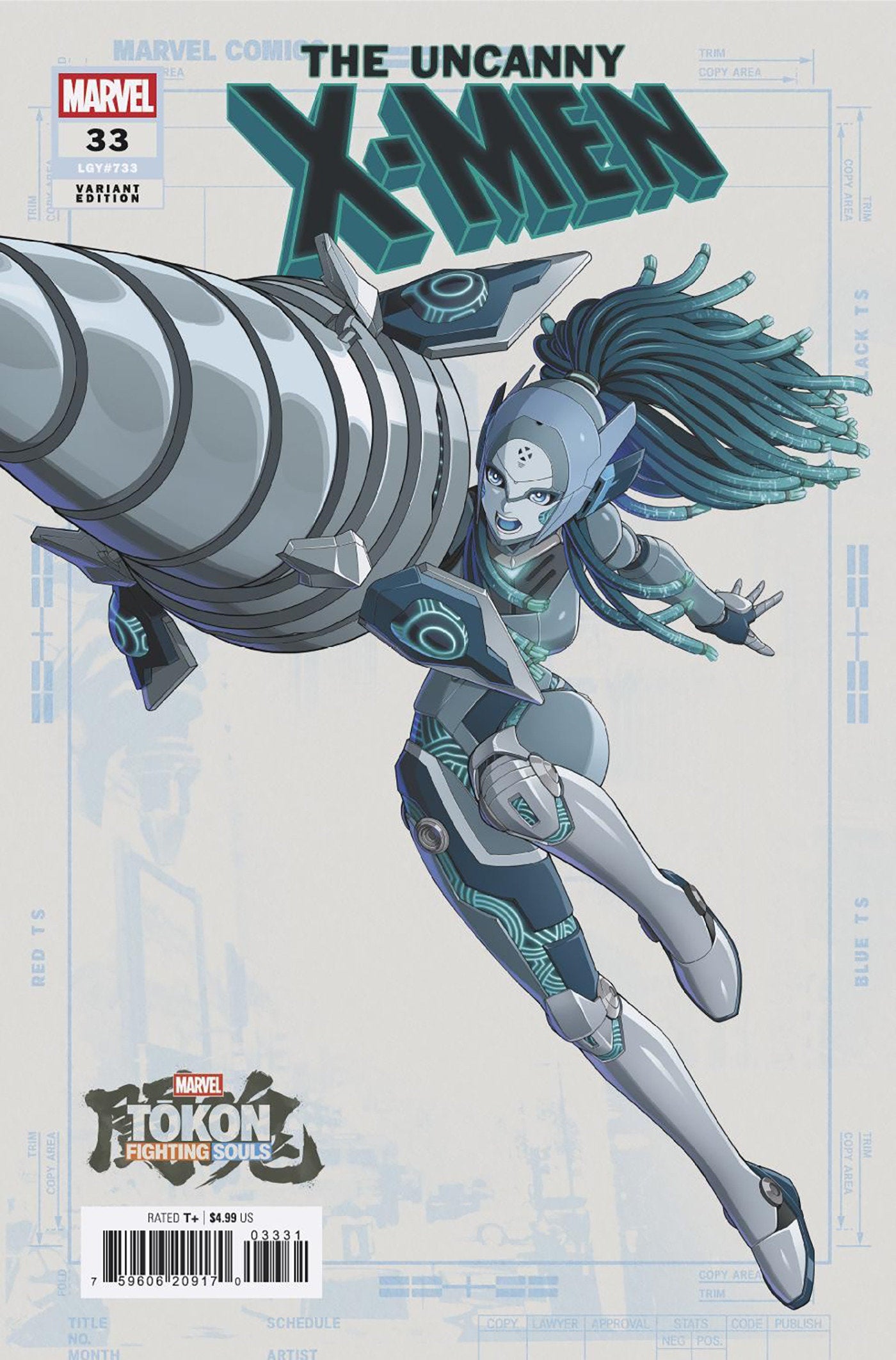 UNCANNY X-MEN #33 MARVEL TOKON: FIGHTING SOULS VARIANT 08/05/2026