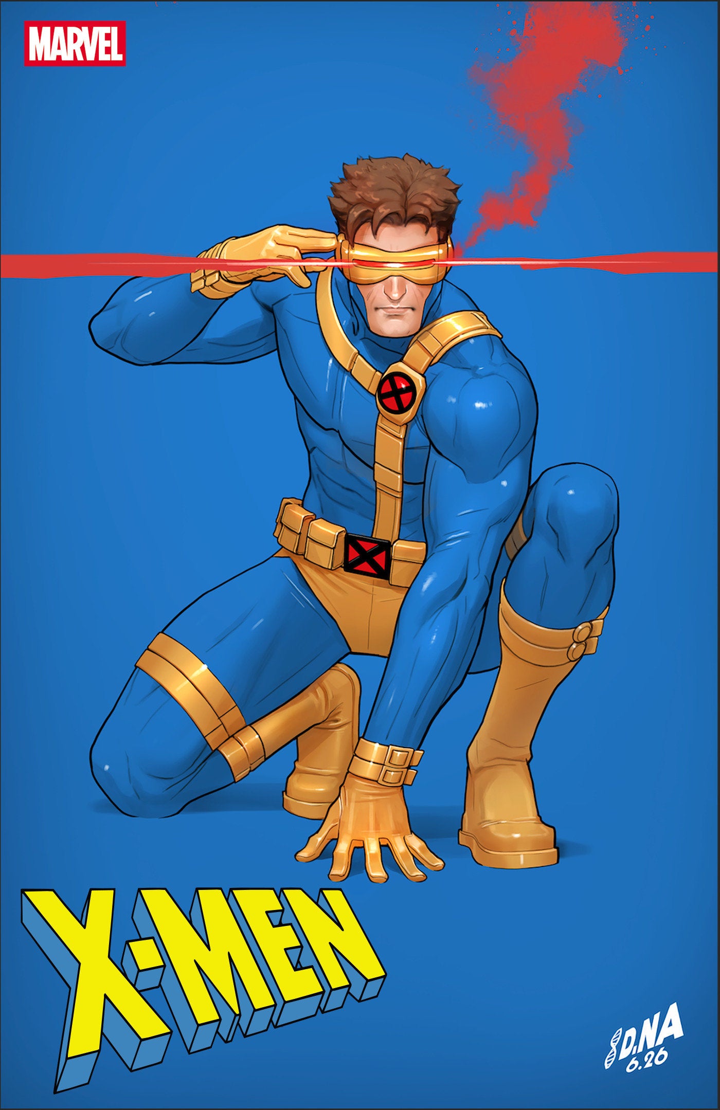X-MEN #33 DAVID NAKAYAMA COLOR BLOCK BLUE VARIANT 07/15/2026