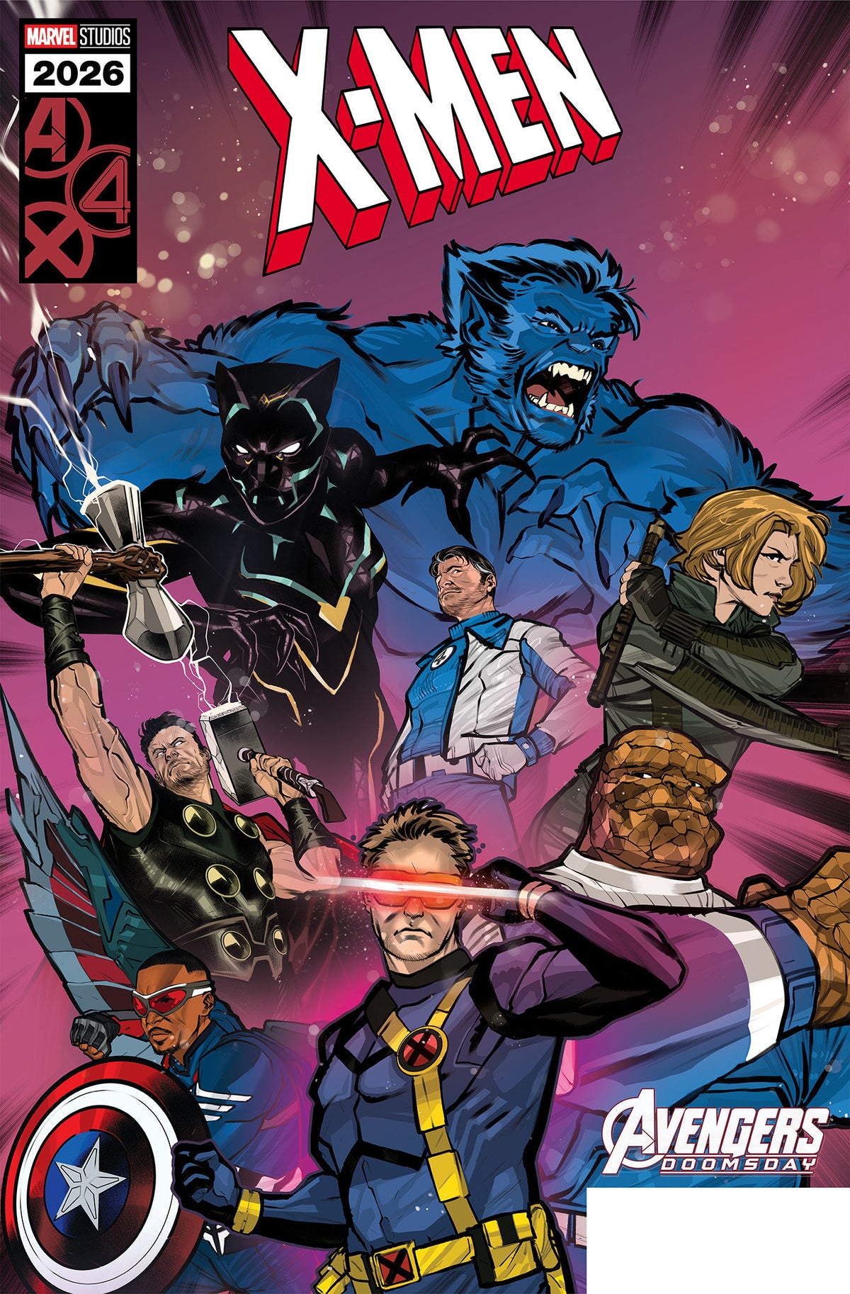 X-MEN #41 COVER E GUILHERME BALBI MARVEL STUDIOS DOOMSDAY VARIANT [DNX] 11/11/2026