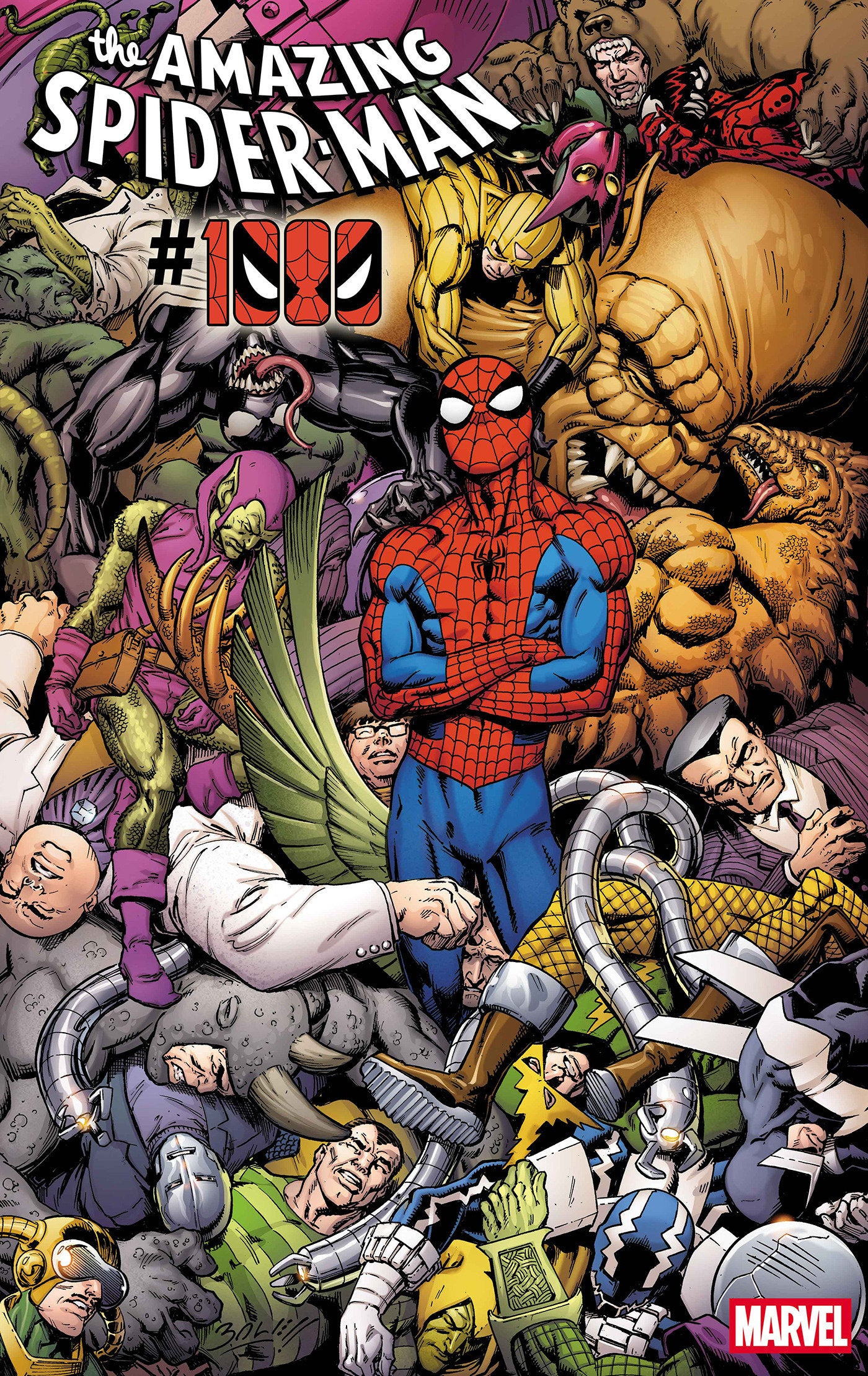 AMAZING SPIDER-MAN #1000 MARK BAGLEY VARIANT 09/16/2026