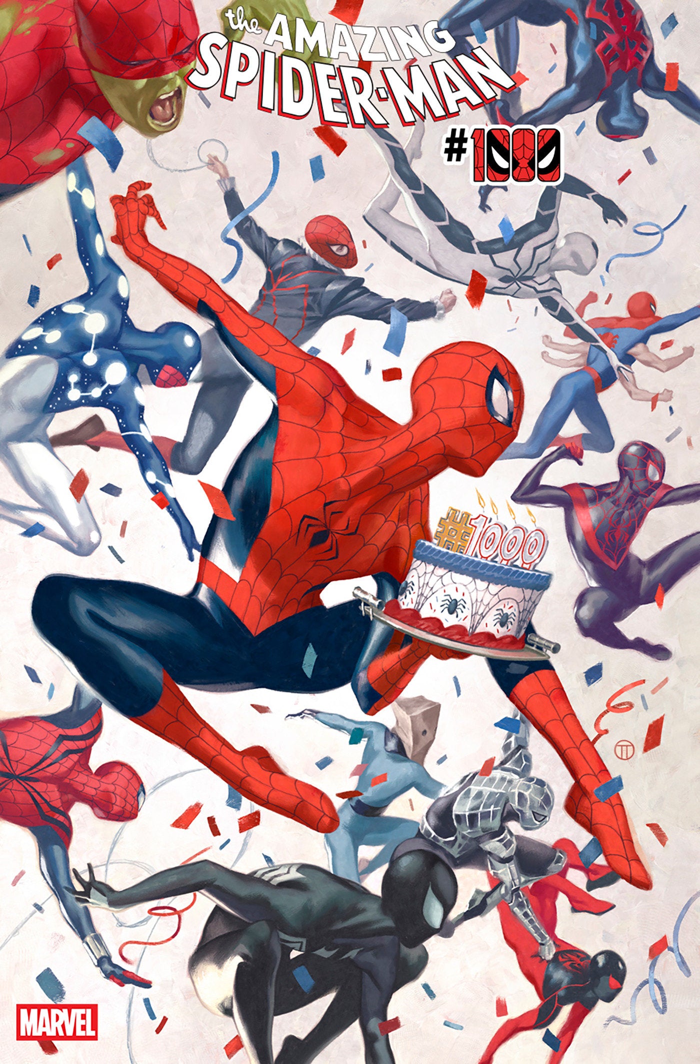 AMAZING SPIDER-MAN #1000 JULIAN TOTINO TEDESCO VARIANT 09/16/2026