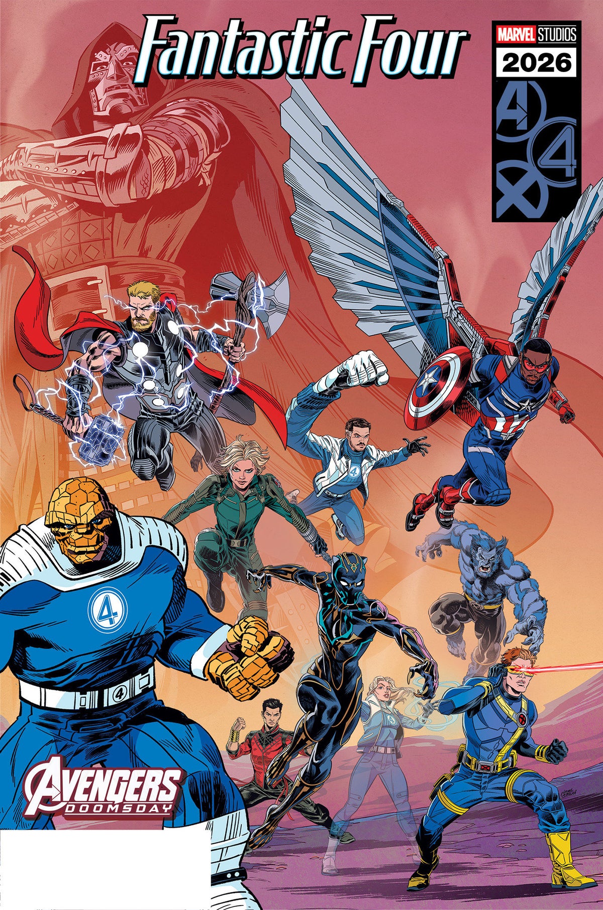 FANTASTIC FOUR #19 LEONEL CASTELLANI MARVEL STUDIOS DOOMSDAY VARIANT 11/18/2026