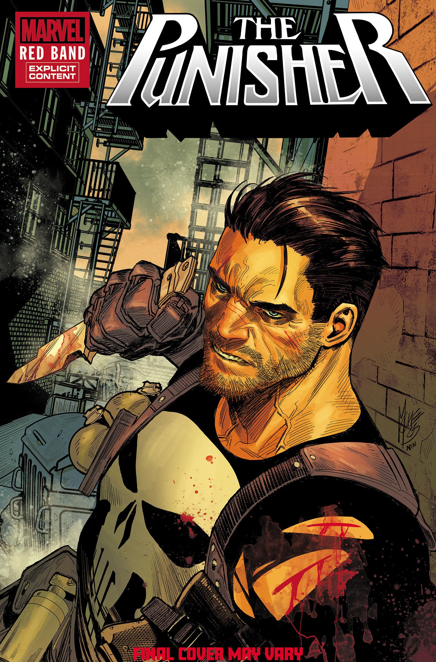 PUNISHER: RED BAND #3 MARCO CHECCHETTO 2ND PRINTING VARIANT [POLYBAGGED] 01/21/2026