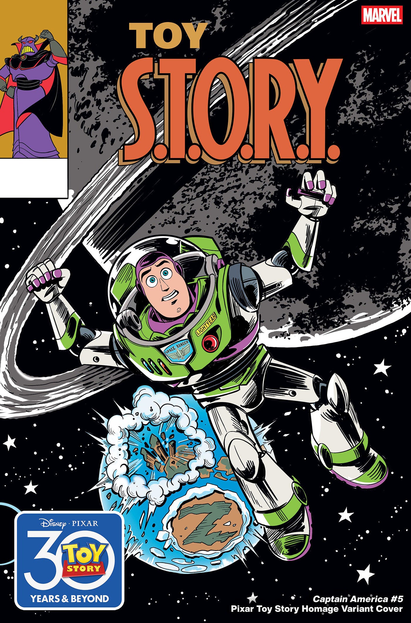 CAPTAIN AMERICA #5 MARCO FORCELLONI PIXAR TOY STORY HOMAGE VARIANT 11/19/2025