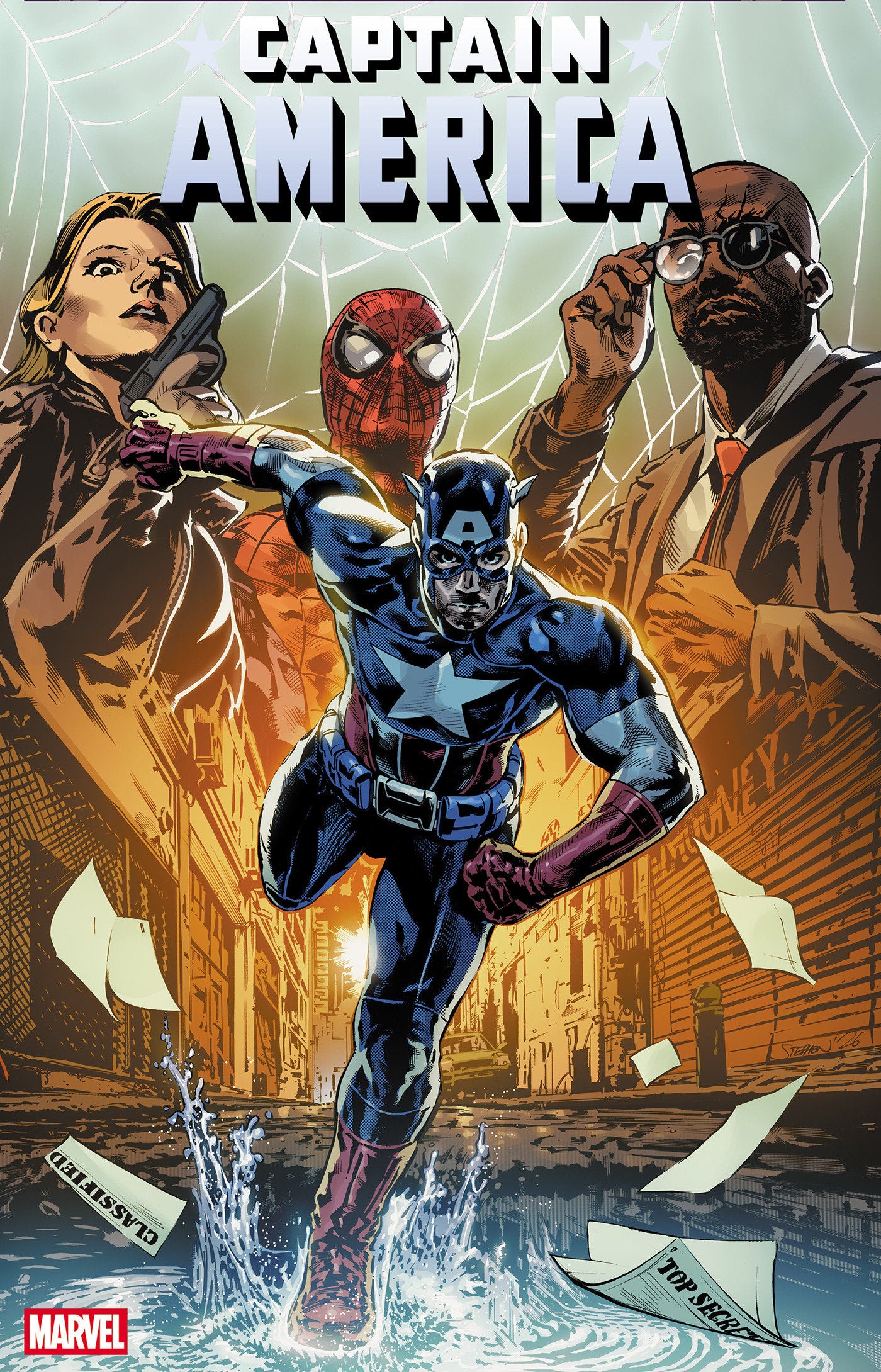 CAPTAIN AMERICA #13 STEPHEN MOONEY VARIANT [ARM] 07/15/2026