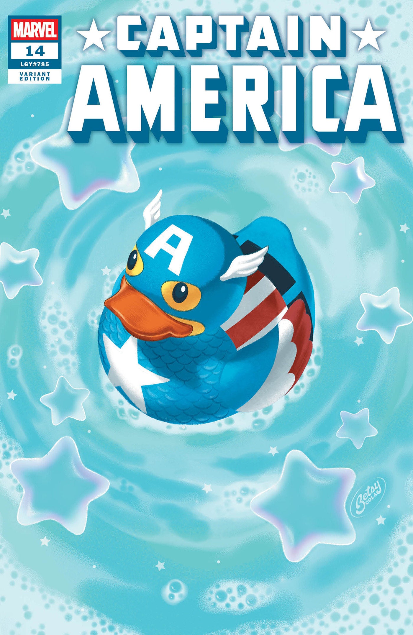CAPTAIN AMERICA #14 BETSY COLA MARVEL DUCK VARIANT [ARM] 08/05/2026