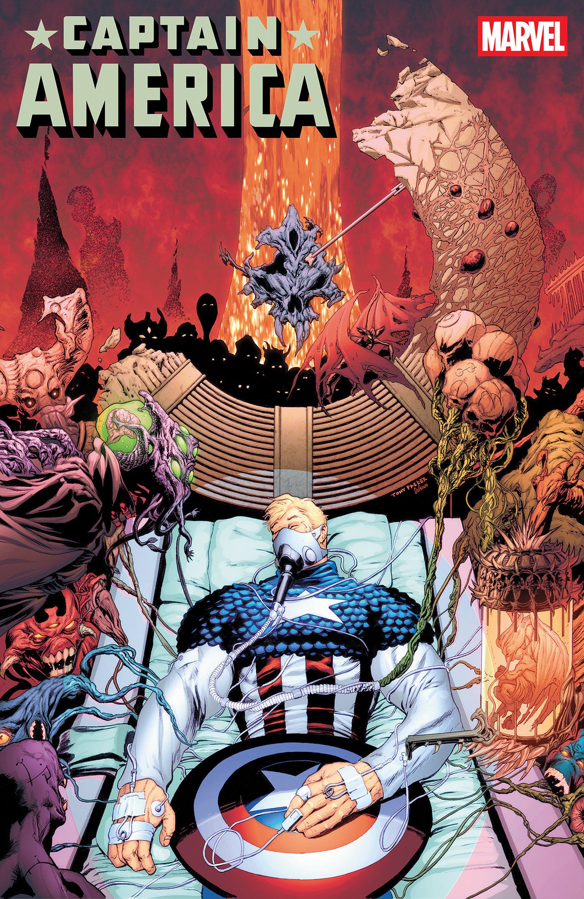CAPTAIN AMERICA #16 TONY PARKER VARIANT 10/28/2026