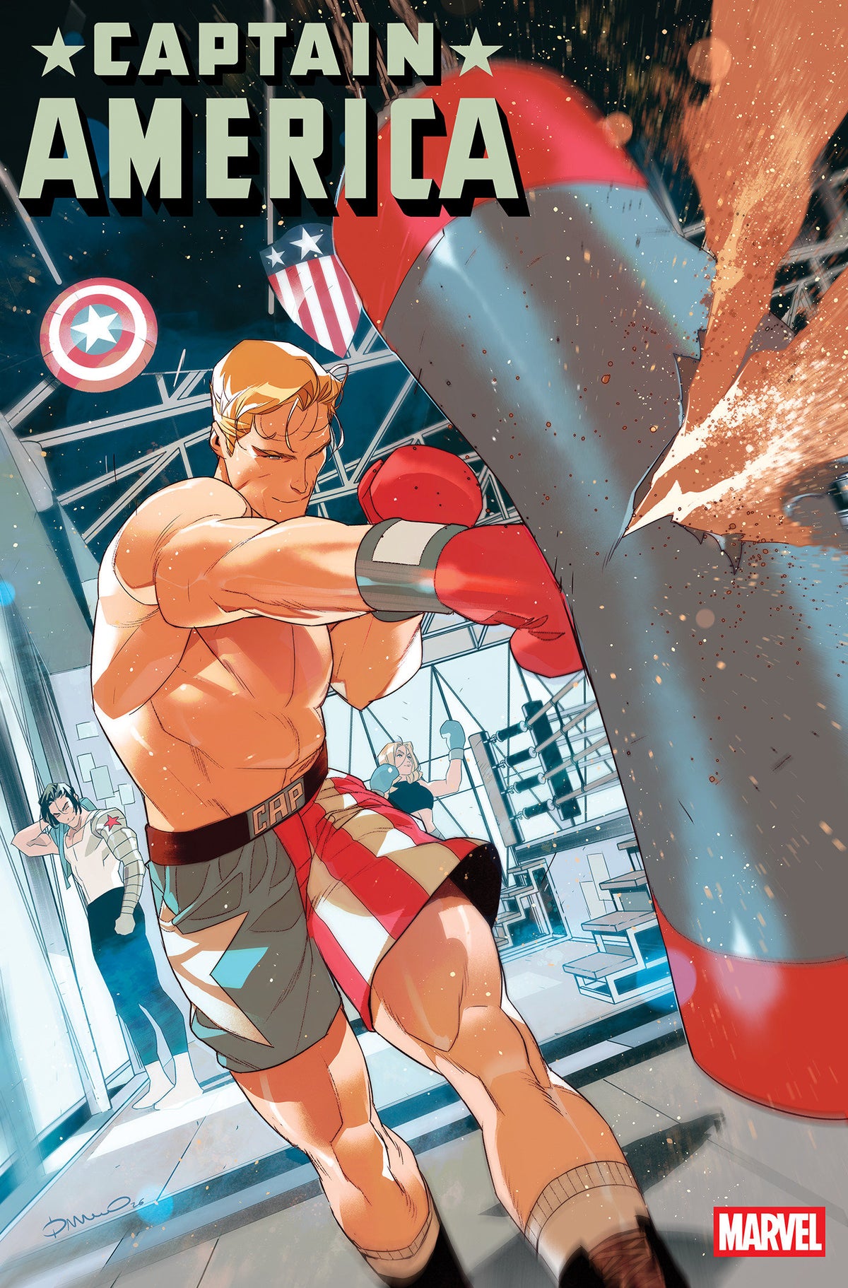 CAPTAIN AMERICA #17 SIMONE DI MEO WORKOUT VARIANT 11/11/2026