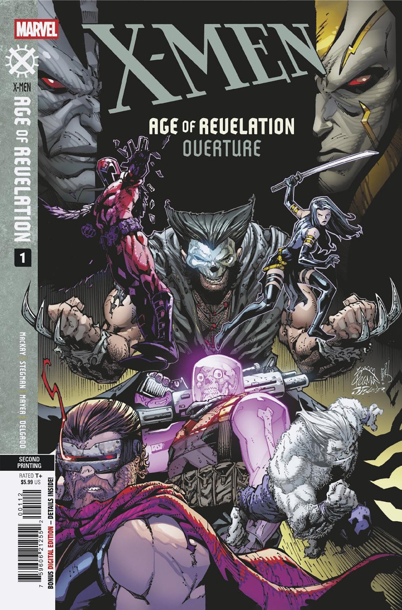 X-MEN: AGE OF REVELATION OVERTURE #1 RYAN STEGMAN 2ND PRINTING VARIANT [AOR] 11/19/2025