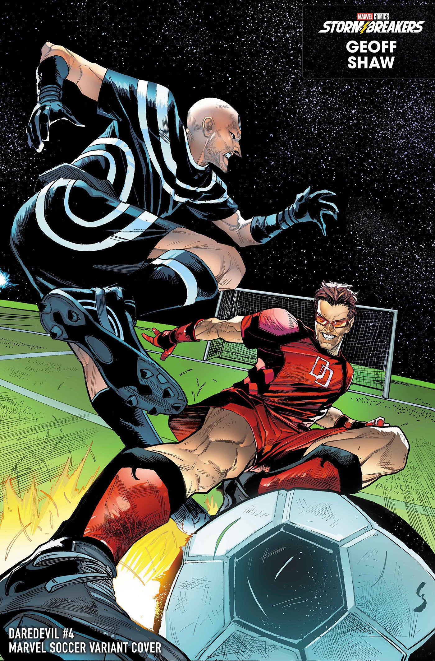 DAREDEVIL #4 GEOFF SHAW MARVEL SOCCER VARIANT 07/08/2026