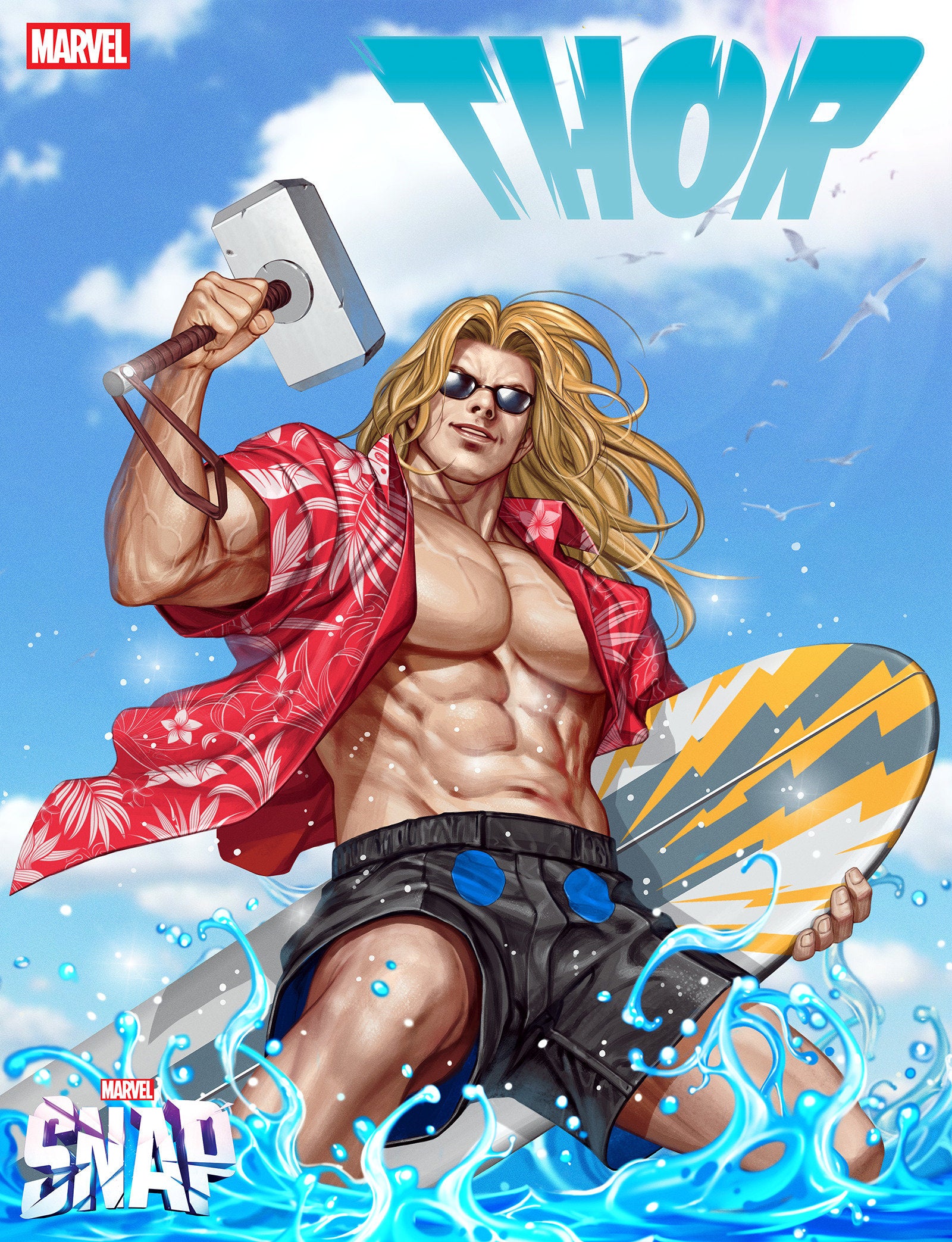 THOR #800 INHYUK LEE MARVEL SNAP SWIMSUIT VARIANT 08/19/2026