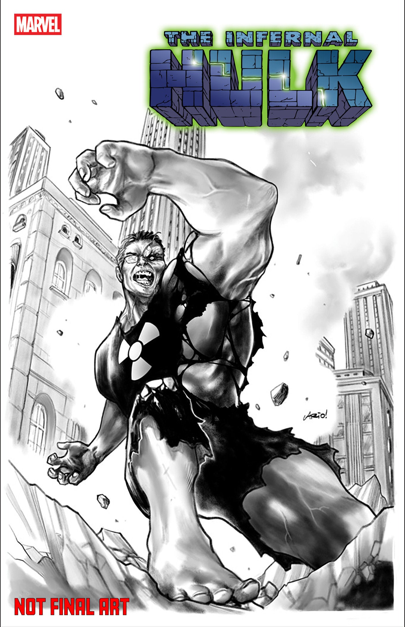 INFERNAL HULK #4 ARIO ANINDITO HELL'S KITCHEN VARIANT 02/25/2026