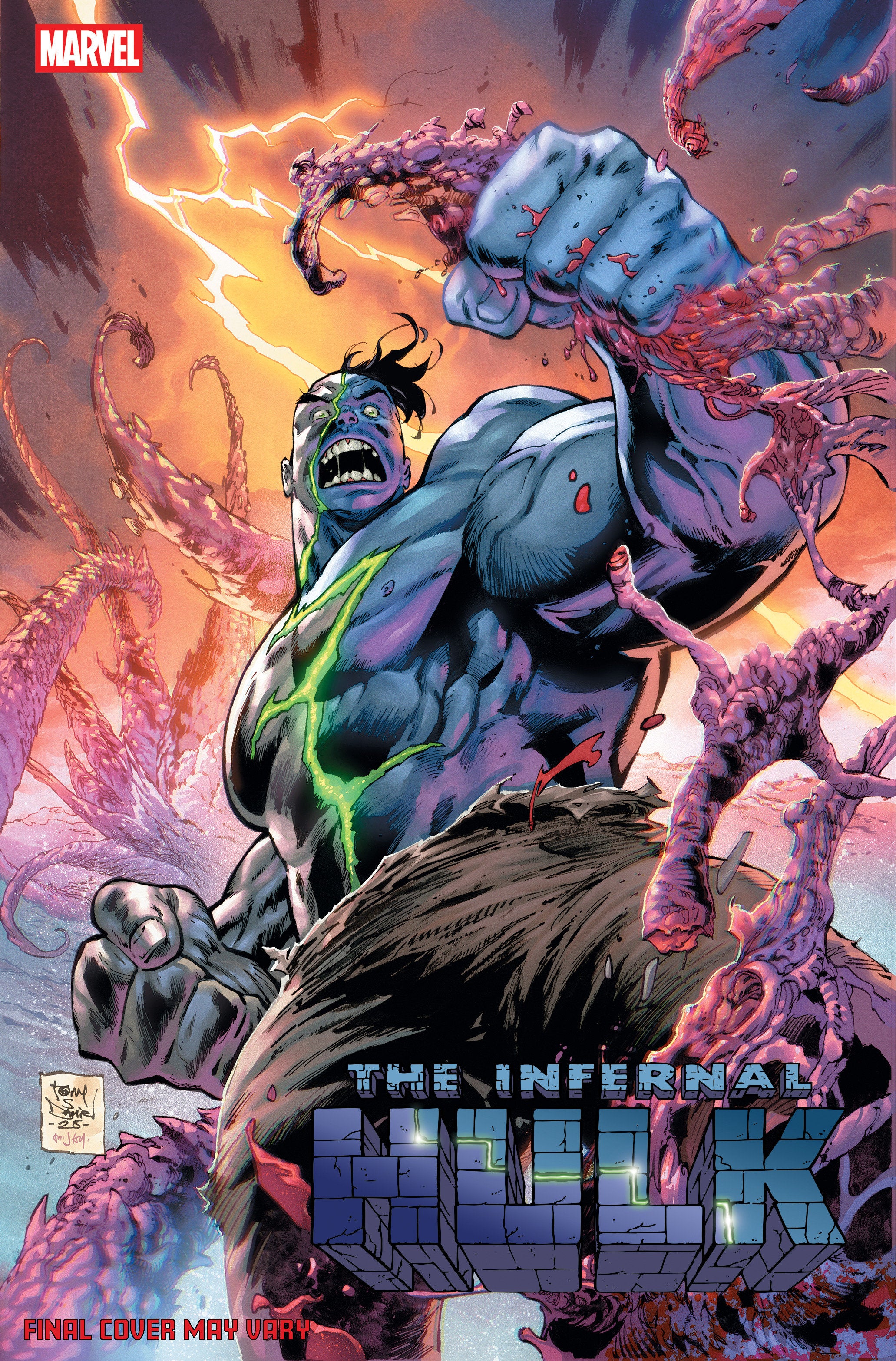 INFERNAL HULK #4 TONY DANIEL VARIANT 02/25/2026