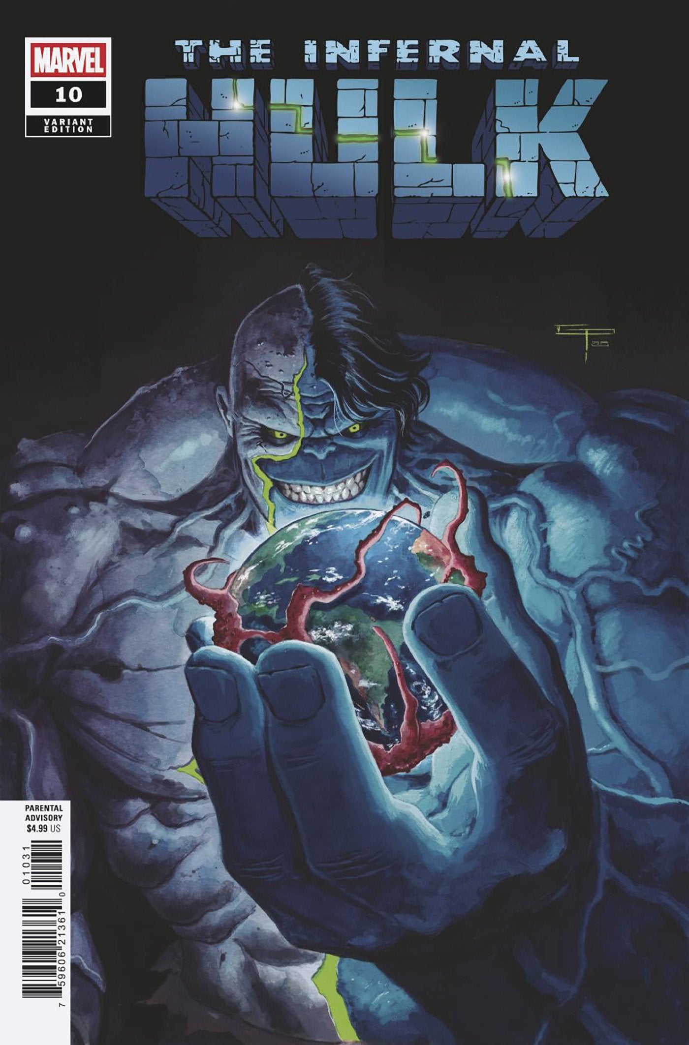 INFERNAL HULK #10 GERMAN PERALTA VARIANT 08/12/2026