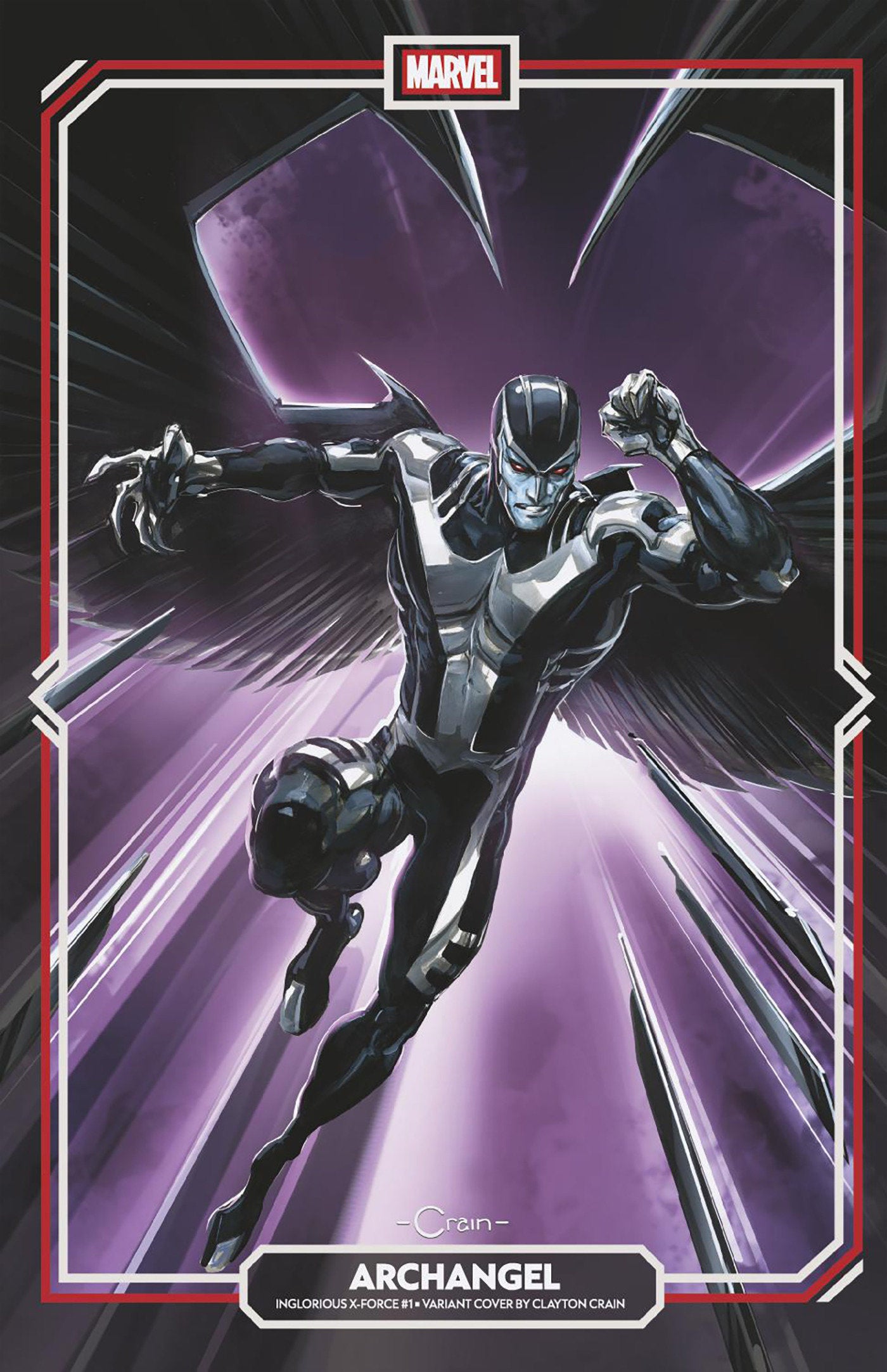 INGLORIOUS X-FORCE #1 CLAYTON CRAIN VARIANT 01/21/2026