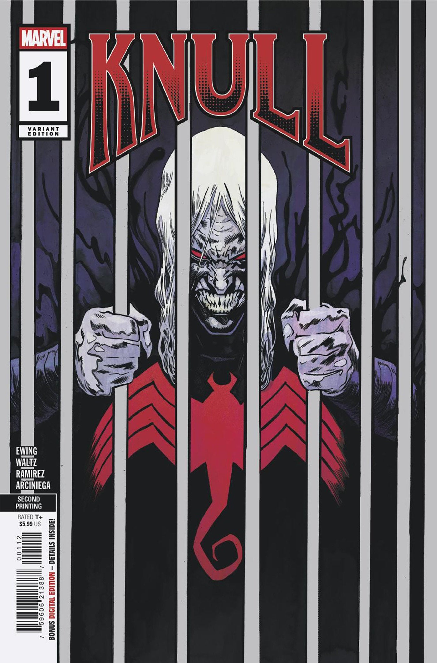 KNULL #1 MIKE WALSH 2ND PRINTING VARIANT 02/25/2026