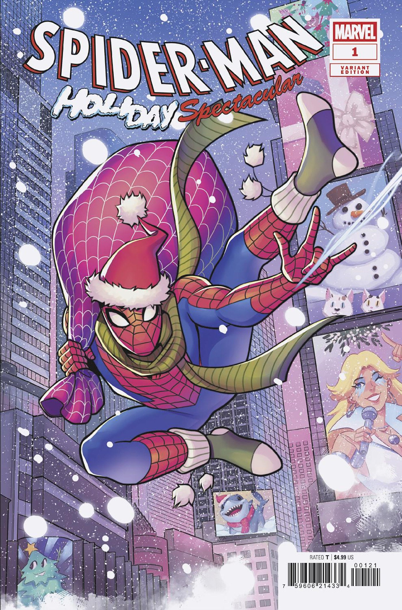 SPIDER-MAN: HOLIDAY SPECTACULAR #1 KASIA NIE VARIANT 11/19/2025