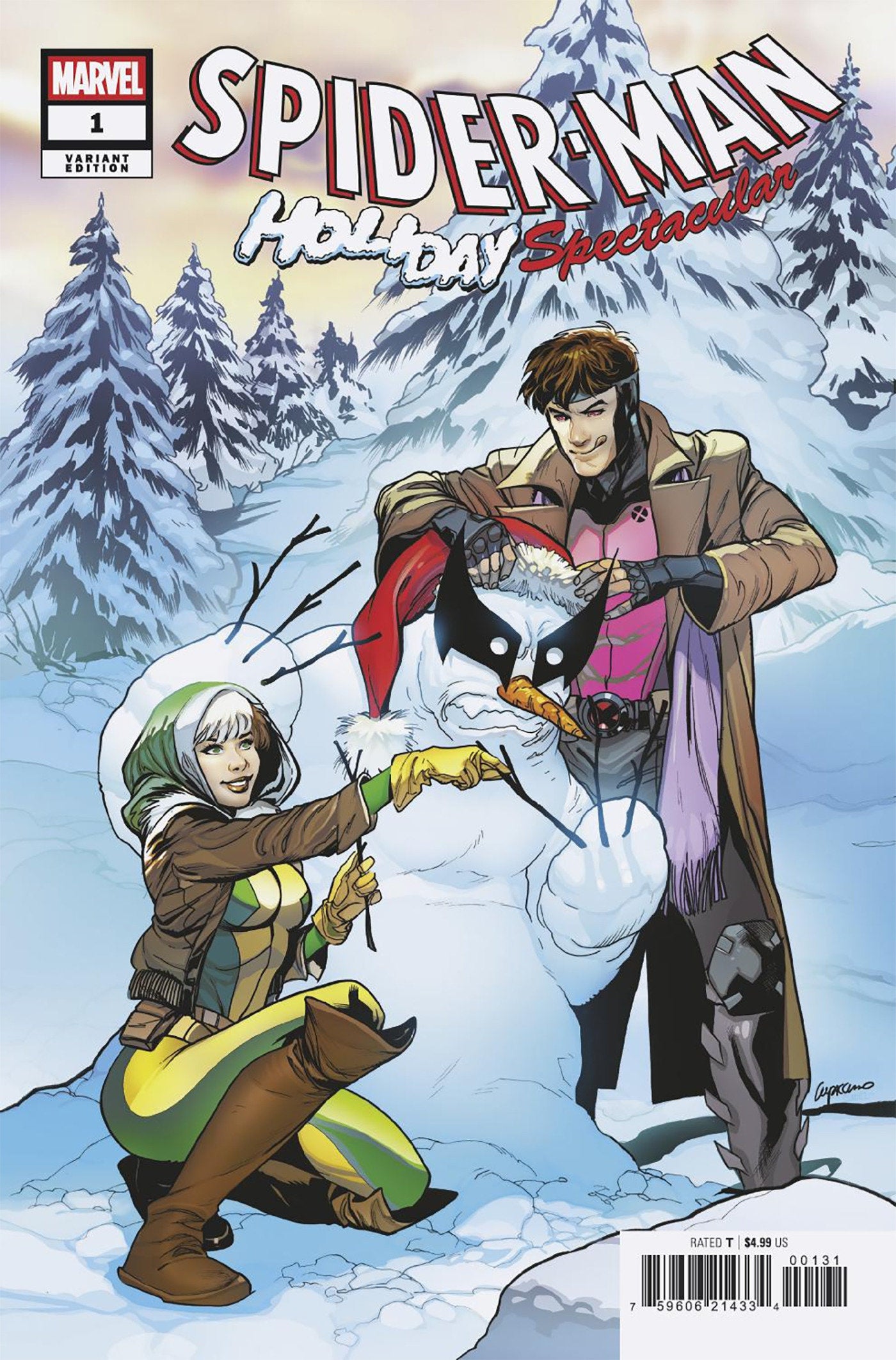 SPIDER-MAN: HOLIDAY SPECTACULAR #1 EMA LUPACCHINO VARIANT 11/19/2025