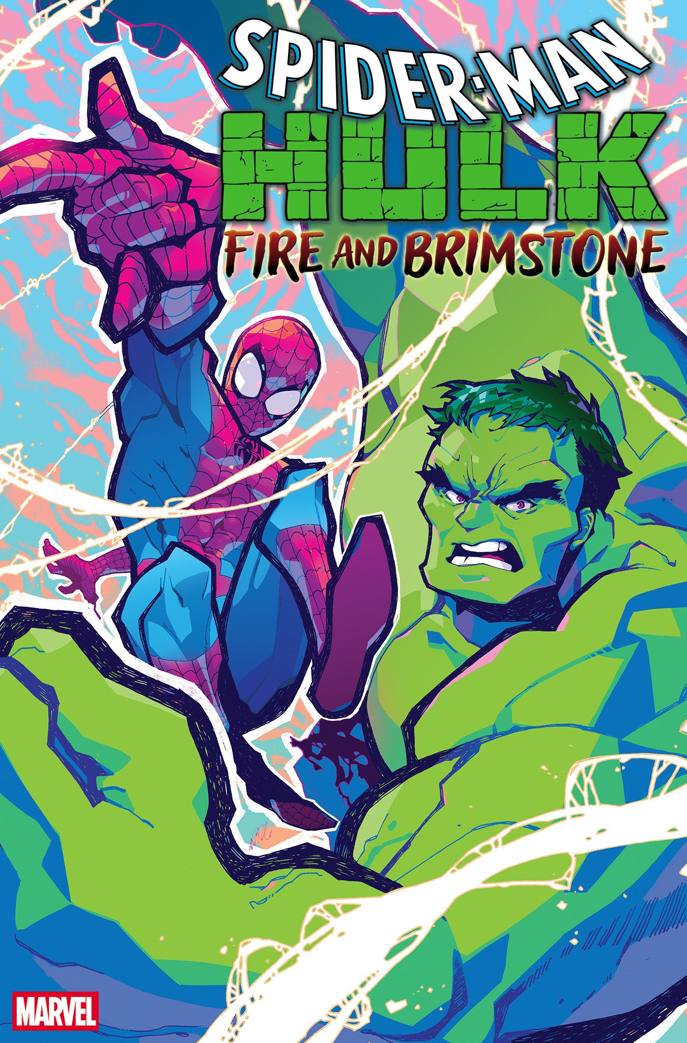 SPIDER-MAN/HULK: FIRE AND BRIMSTONE #1 ROSE BESCH VARIANT 08/19/2026