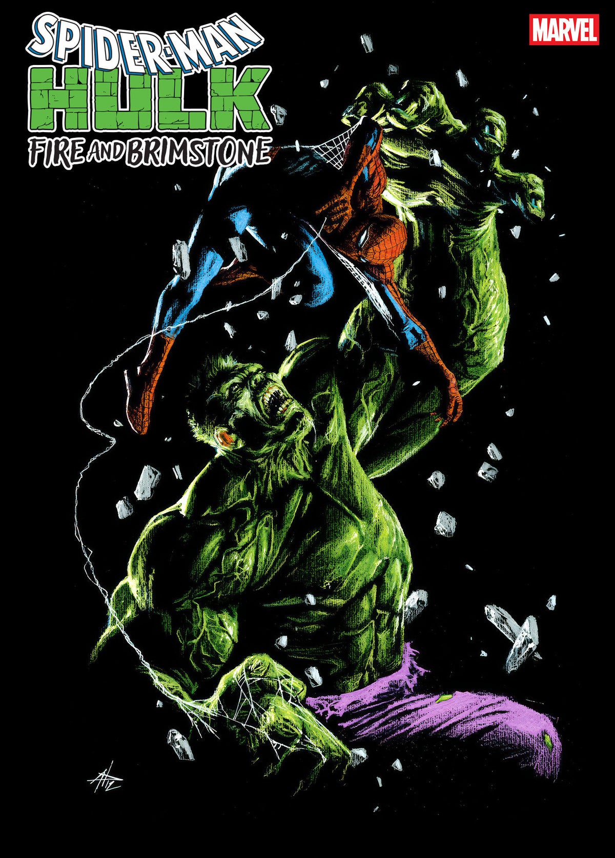 SPIDER-MAN/HULK: FIRE AND BRIMSTONE #3 GABRIELE DELL'OTTO VARIANT 10/28/2026