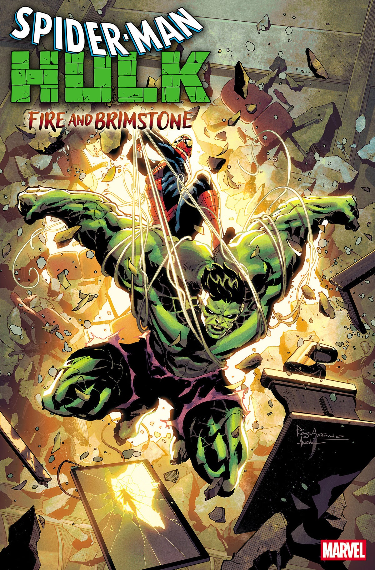 SPIDER-MAN/HULK: FIRE AND BRIMSTONE #4 ROGE ANTONIO VARIANT 11/25/2026