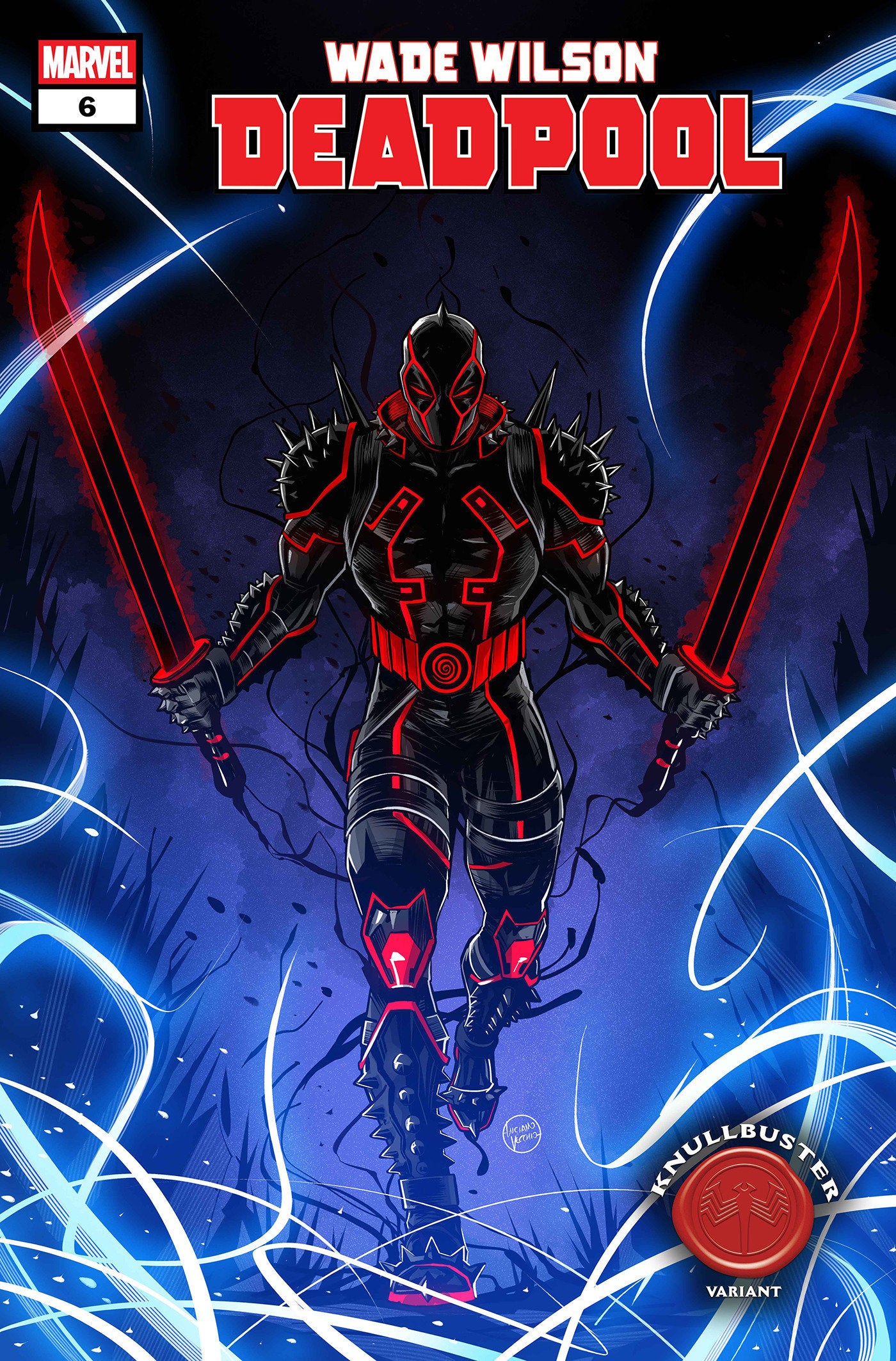 WADE WILSON: DEADPOOL #6 LUCIANO VECCHIO KNULLBUSTER VARIANT 07/01/2026