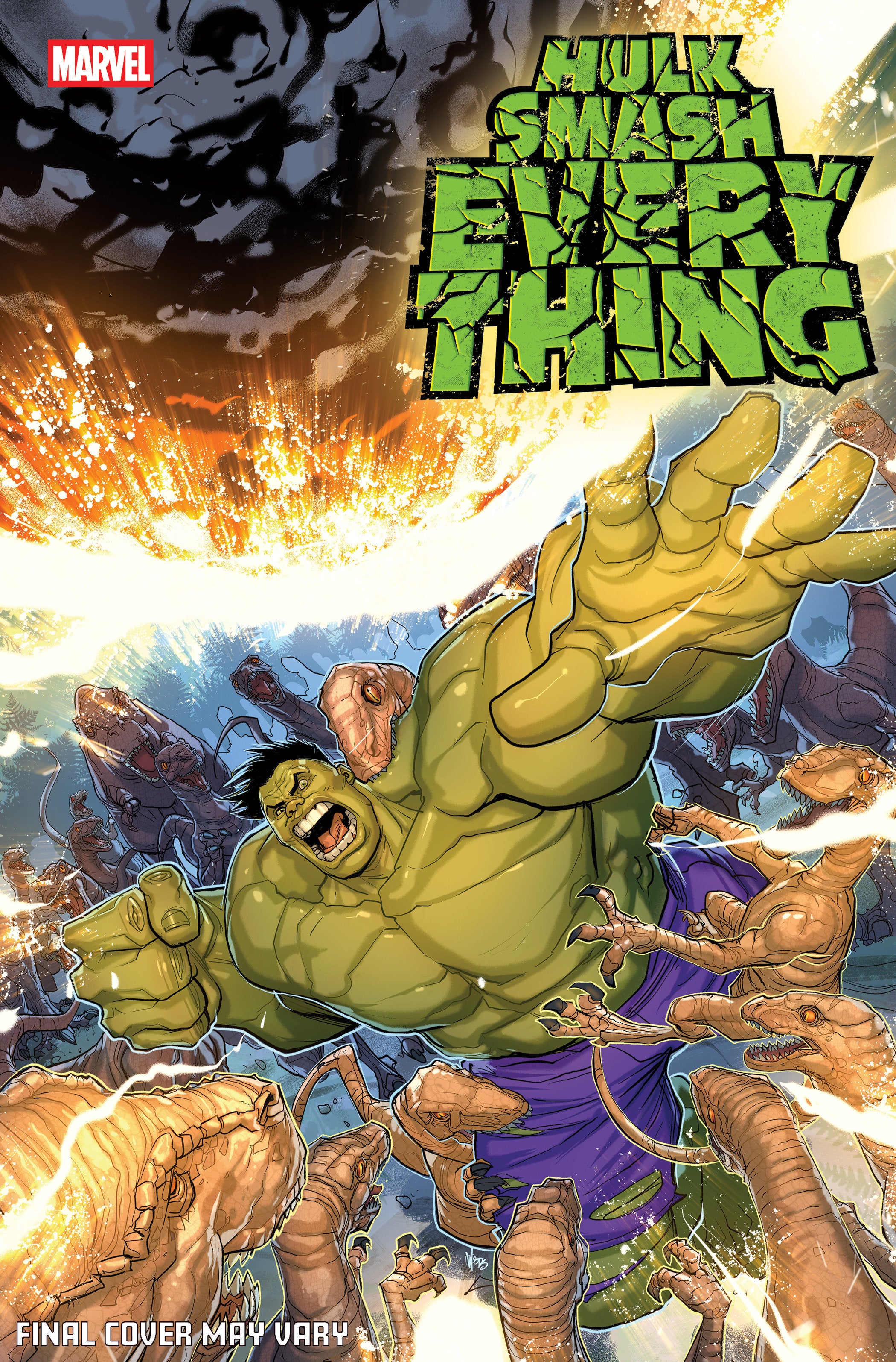 HULK: SMASH EVERYTHING #2 PETE WOODS VARIANT 01/21/2026