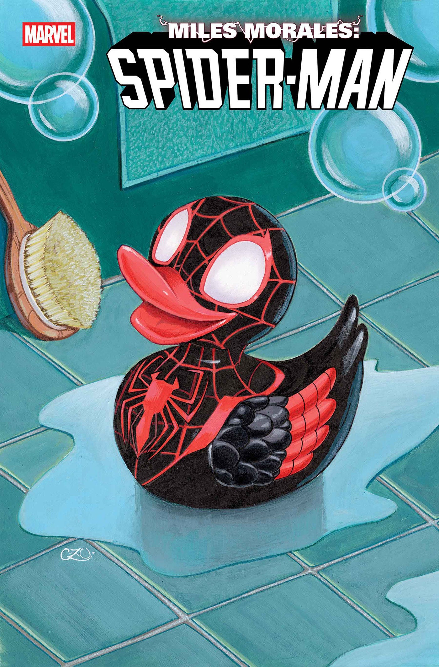 MILES MORALES: SPIDER-MAN #1 CHRISSIE ZULLO MARVEL DUCK VARIANT 08/12/2026