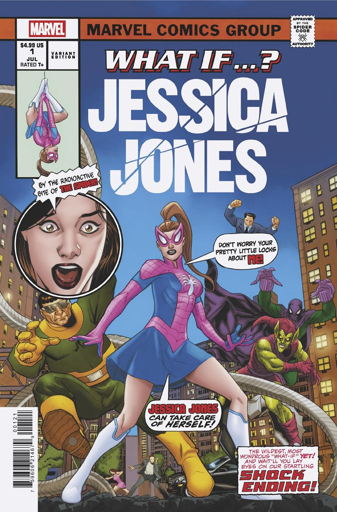WHAT IF...? JESSICA JONES #1 DAVID MESSINA HOMAGE VARIANT 07/15/2026