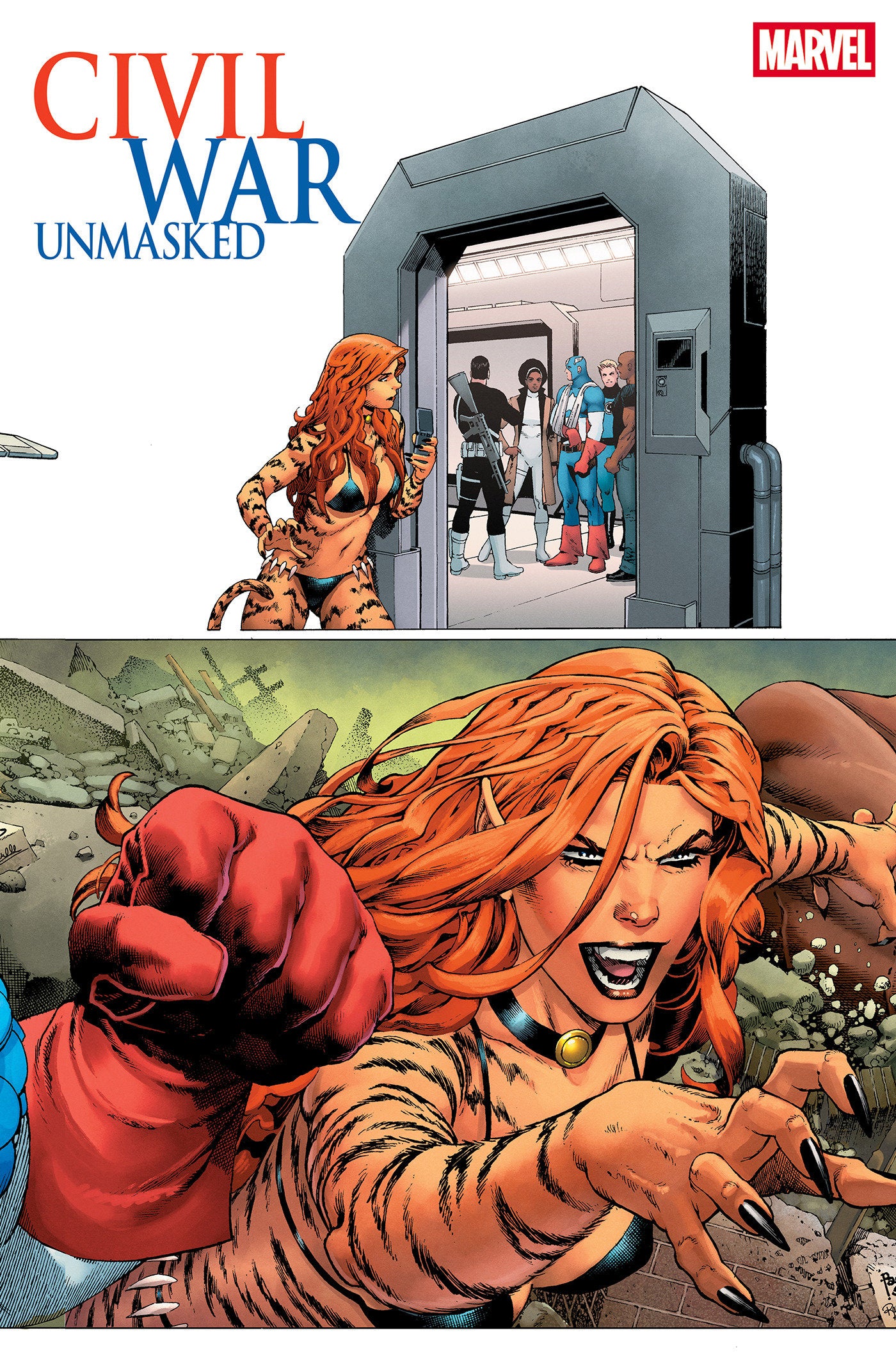 CIVIL WAR: UNMASKED #4 PAULO SIQUEIRA 5-PART CONNECTING VARIANT 08/05/2026