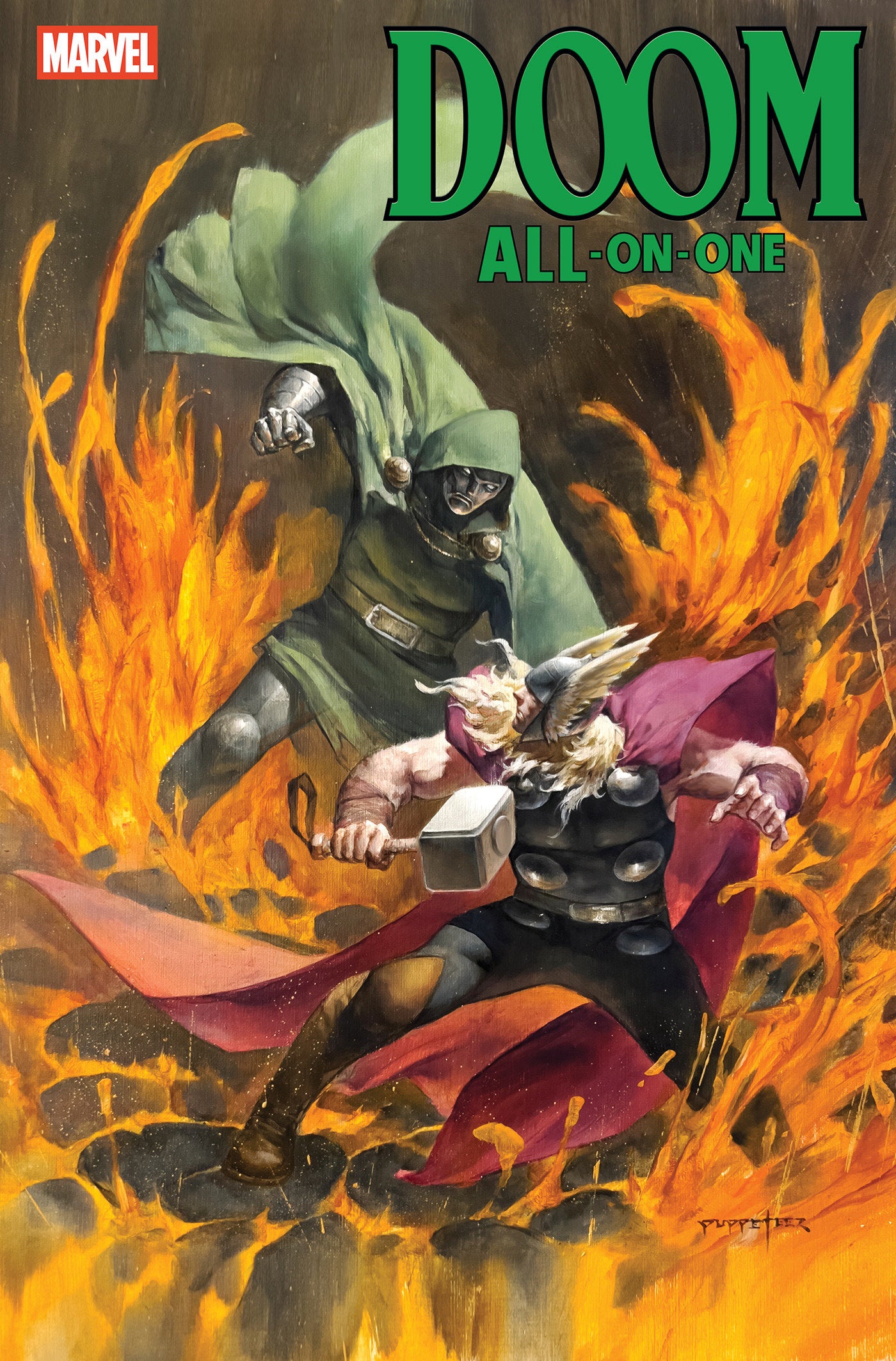 DOOM ALL-ON-ONE #1 PUPPETEER LEE FOIL VARIANT 10/14/2026