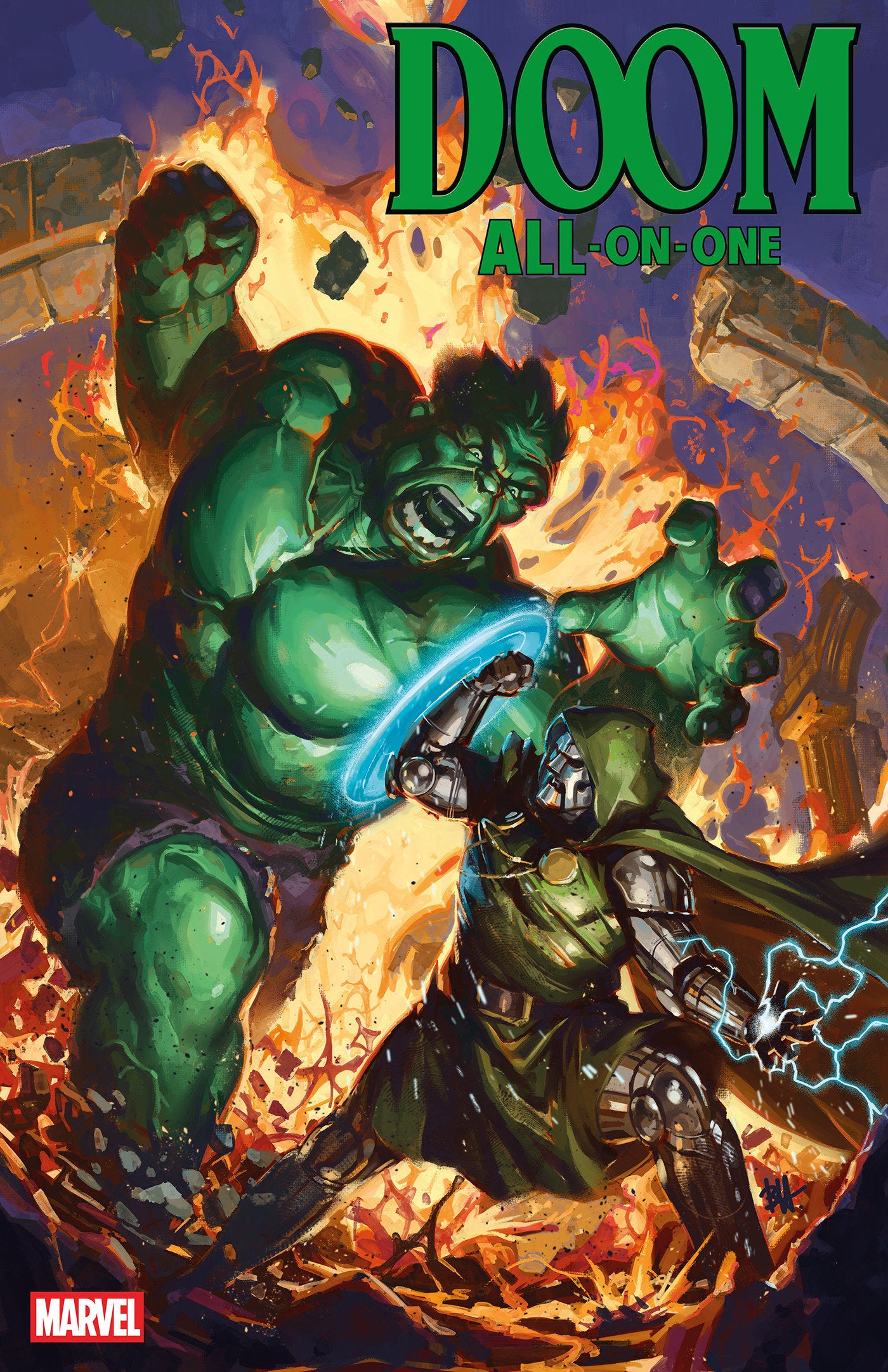 DOOM ALL-ON-ONE #1 BEN HARVEY VARIANT 10/14/2026