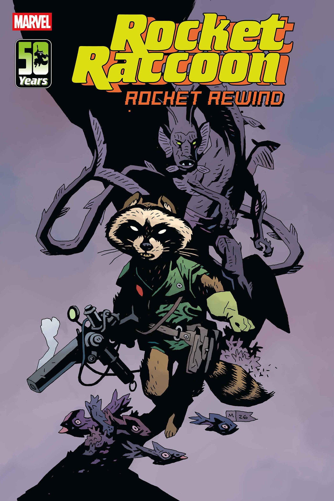 ROCKET RACCOON: ROCKET REWIND #1 MIKE MIGNOLA VARIANT 07/29/2026