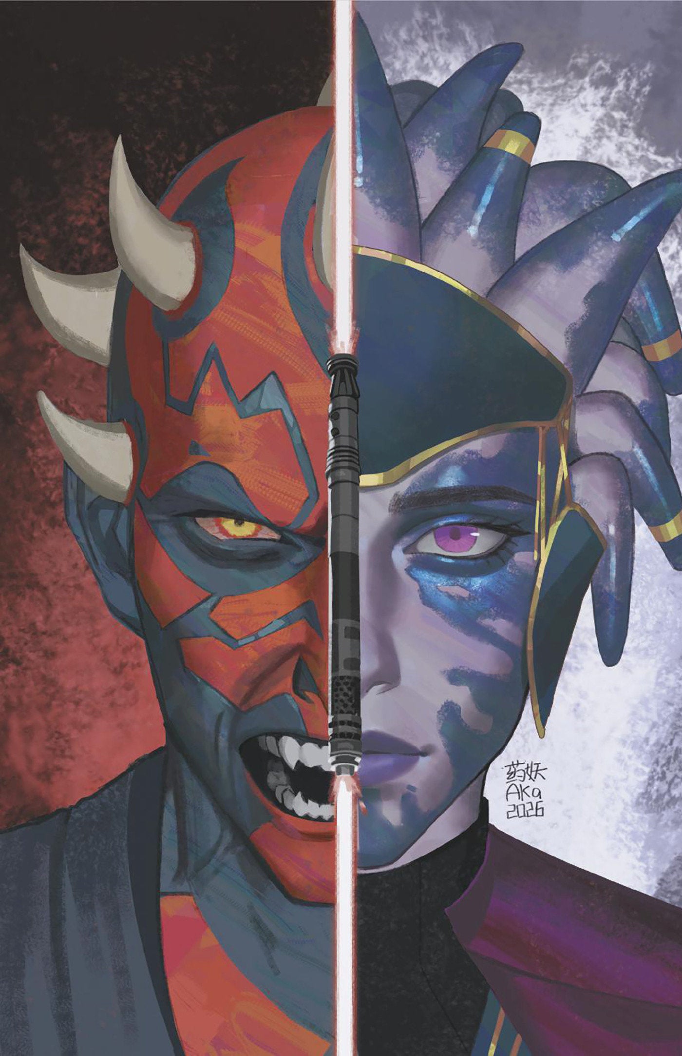 STAR WARS: SHADOW OF MAUL #5 AKA HEADSHOT VIRGIN VARIANT 07/08/2026