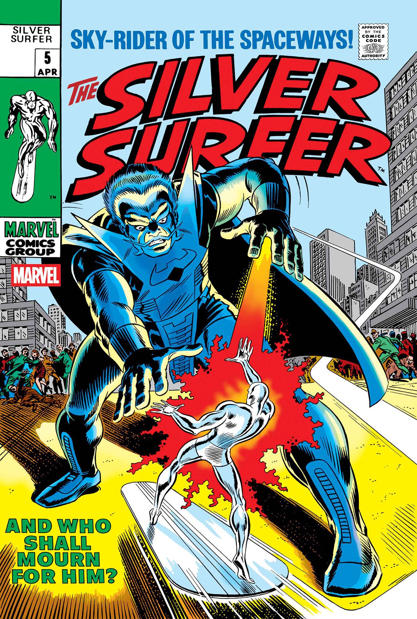 SILVER SURFER #5 FACSIMILE EDITION FOIL VARIANT 07/15/2026