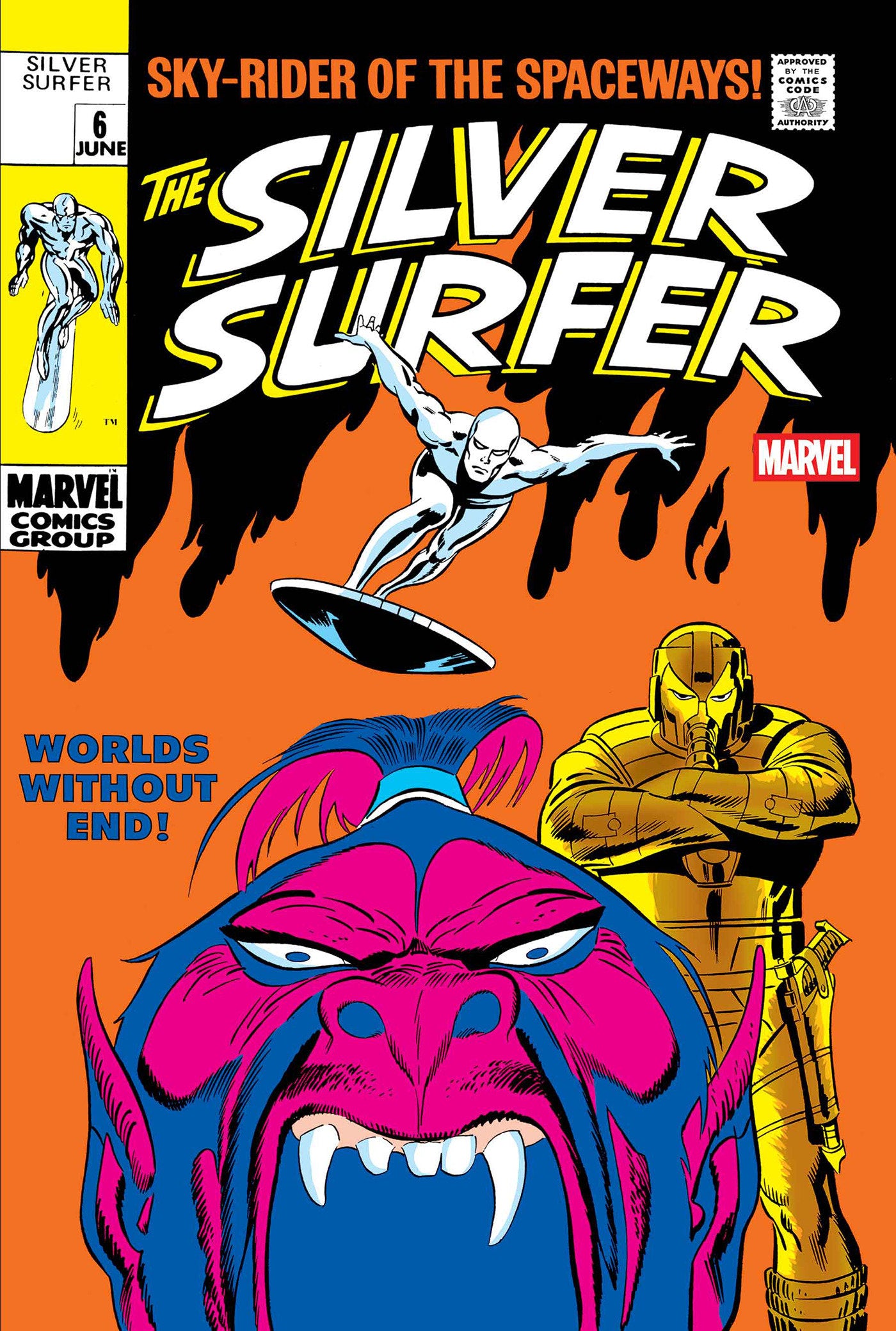 SILVER SURFER #6 FACSIMILE EDITION FOIL VARIANT 08/19/2026