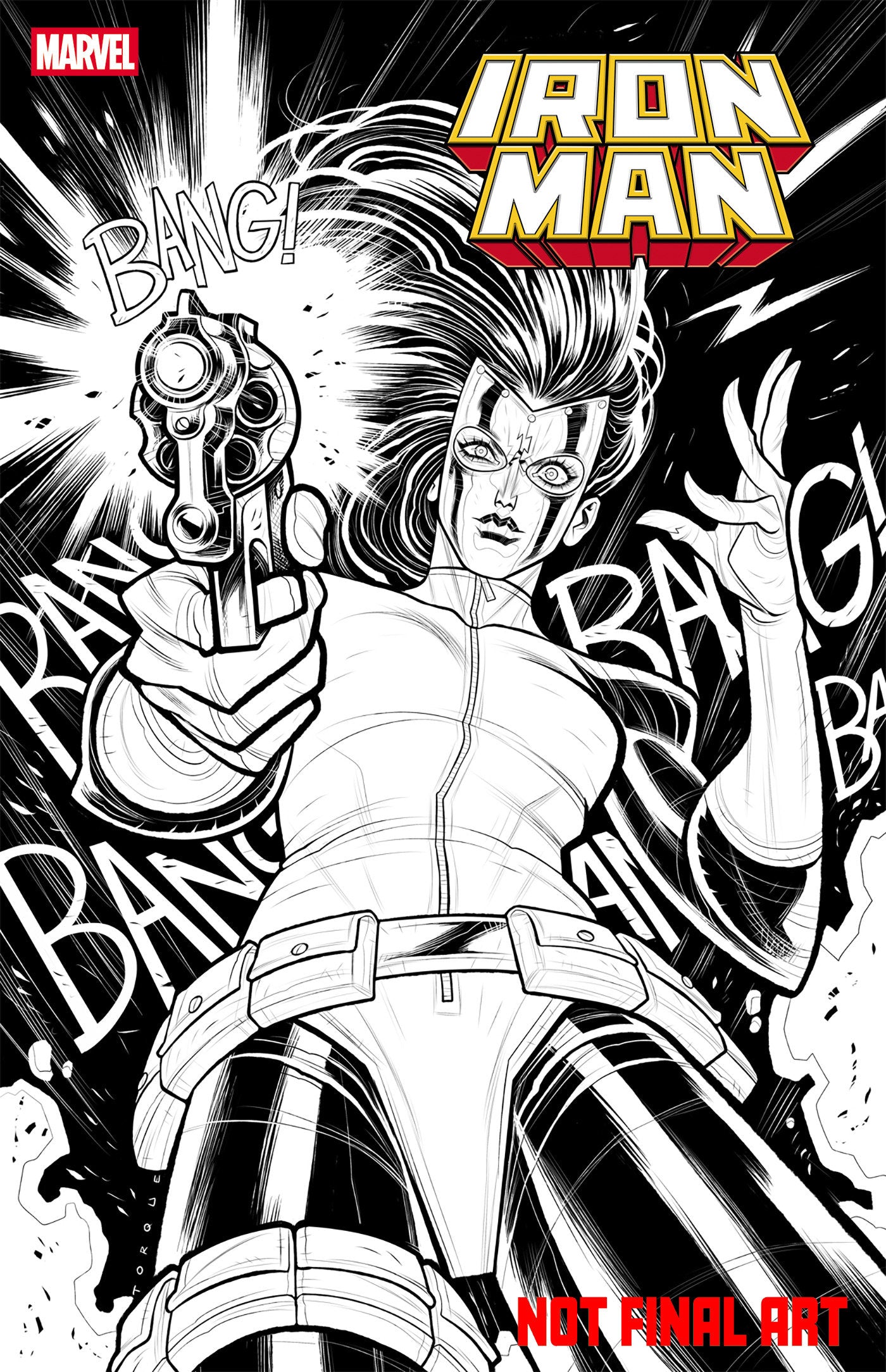 IRON MAN #1 ELIZABETH TORQUE MADAME MASQUE VARIANT 01/28/2026