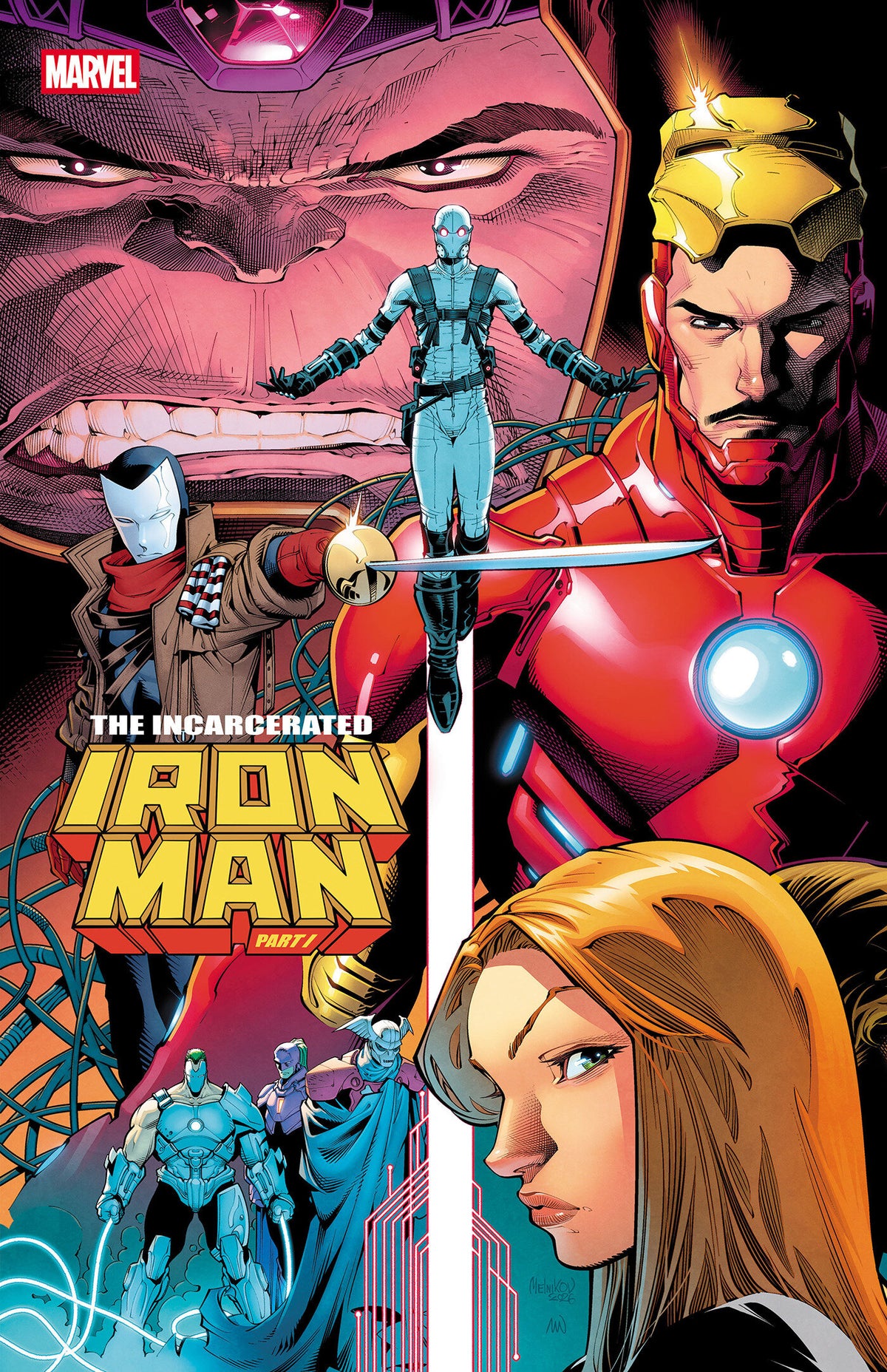 IRON MAN #12 COVER B GLEB MELNIKOV CONNECTING VARIANT [IIM] 12/02/2026