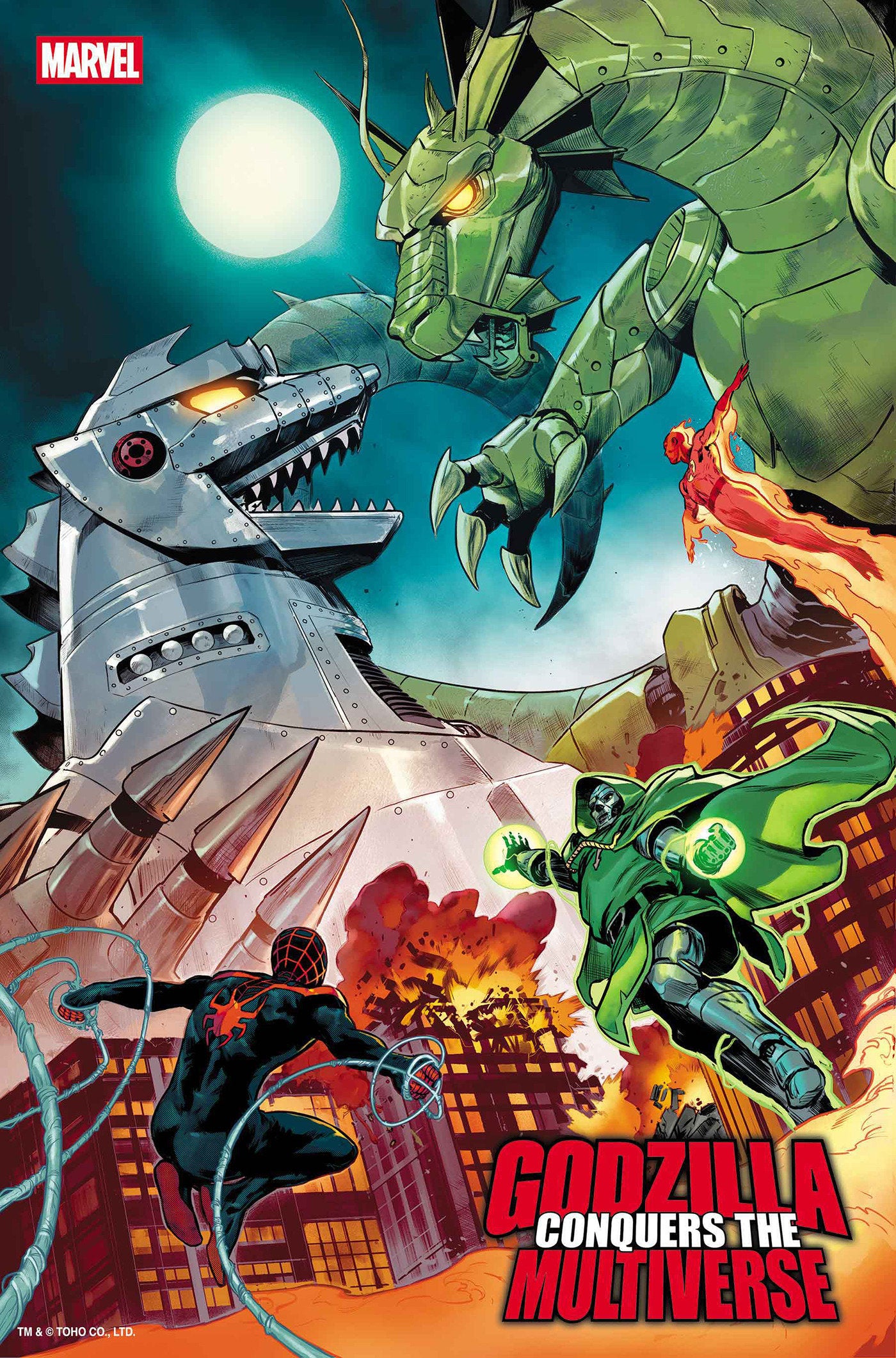 GODZILLA CONQUERS THE MULTIVERSE #1 JUAN FRIGERI FOIL VARIANT 07/22/2026