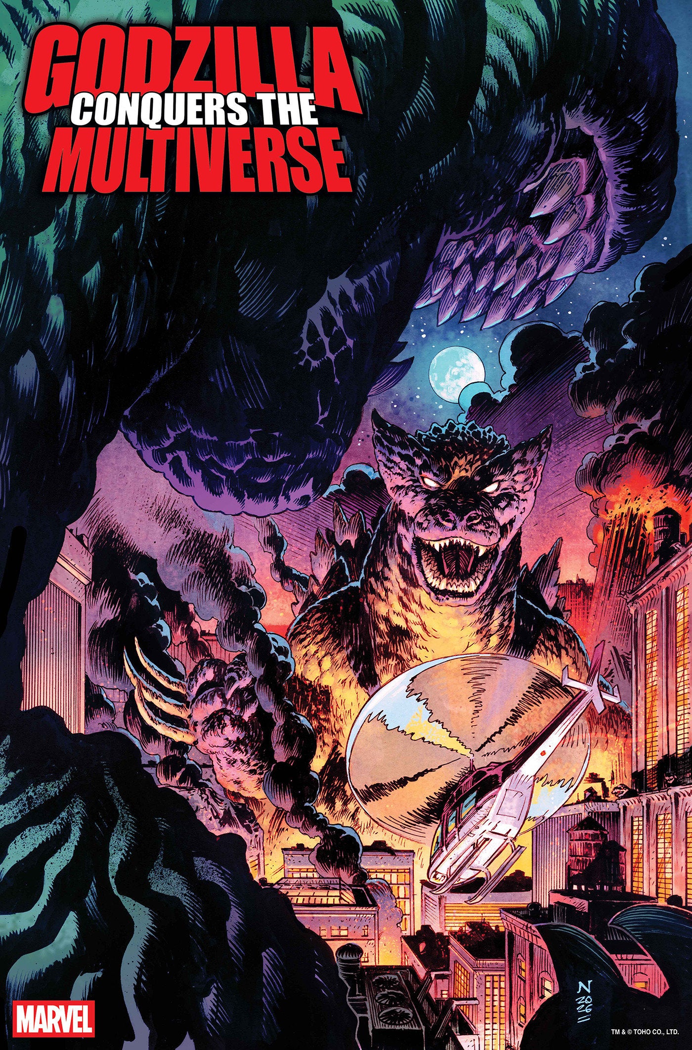 GODZILLA CONQUERS THE MULTIVERSE #1 NIC KLEIN HEISEI GODZILLA VARIANT 07/22/2026