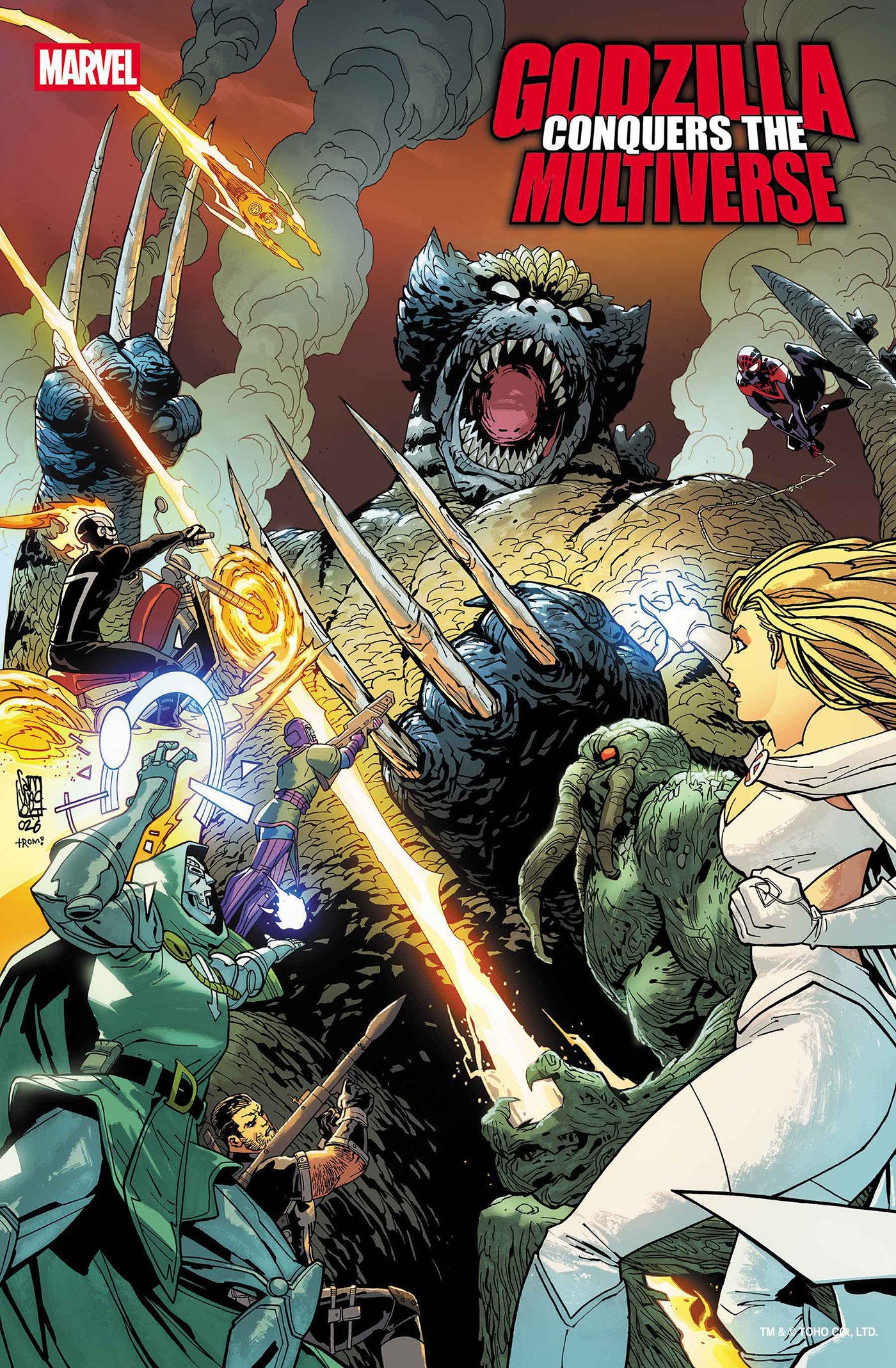 GODZILLA CONQUERS THE MULTIVERSE #1 GIUSEPPE CAMUNCOLI VARIANT 07/22/2026