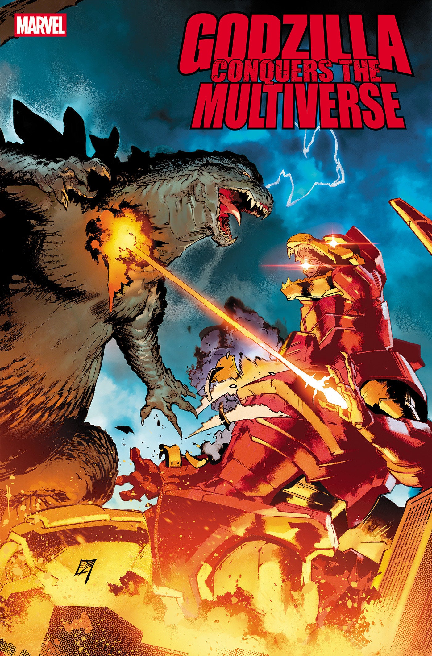 GODZILLA CONQUERS THE MULTIVERSE #2 C.F. VILLA HEISEI VS MARVEL VARIANT 08/26/2026