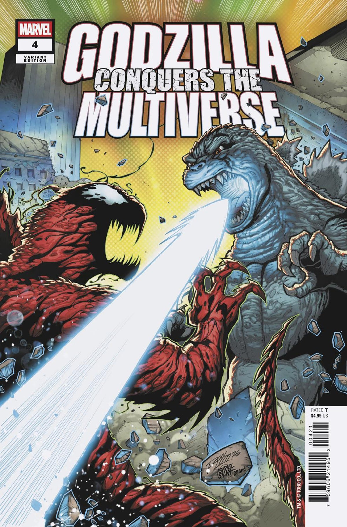 GODZILLA CONQUERS THE MULTIVERSE #4 RON LIM HEISEI VS. MARVEL VARIANT 10/28/2026