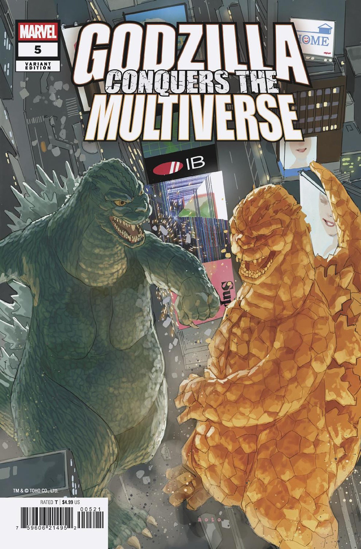 GODZILLA CONQUERS THE MULTIVERSE #5 PHIL NOTO HEISEI VS. MARVEL VARIANT 11/11/2026