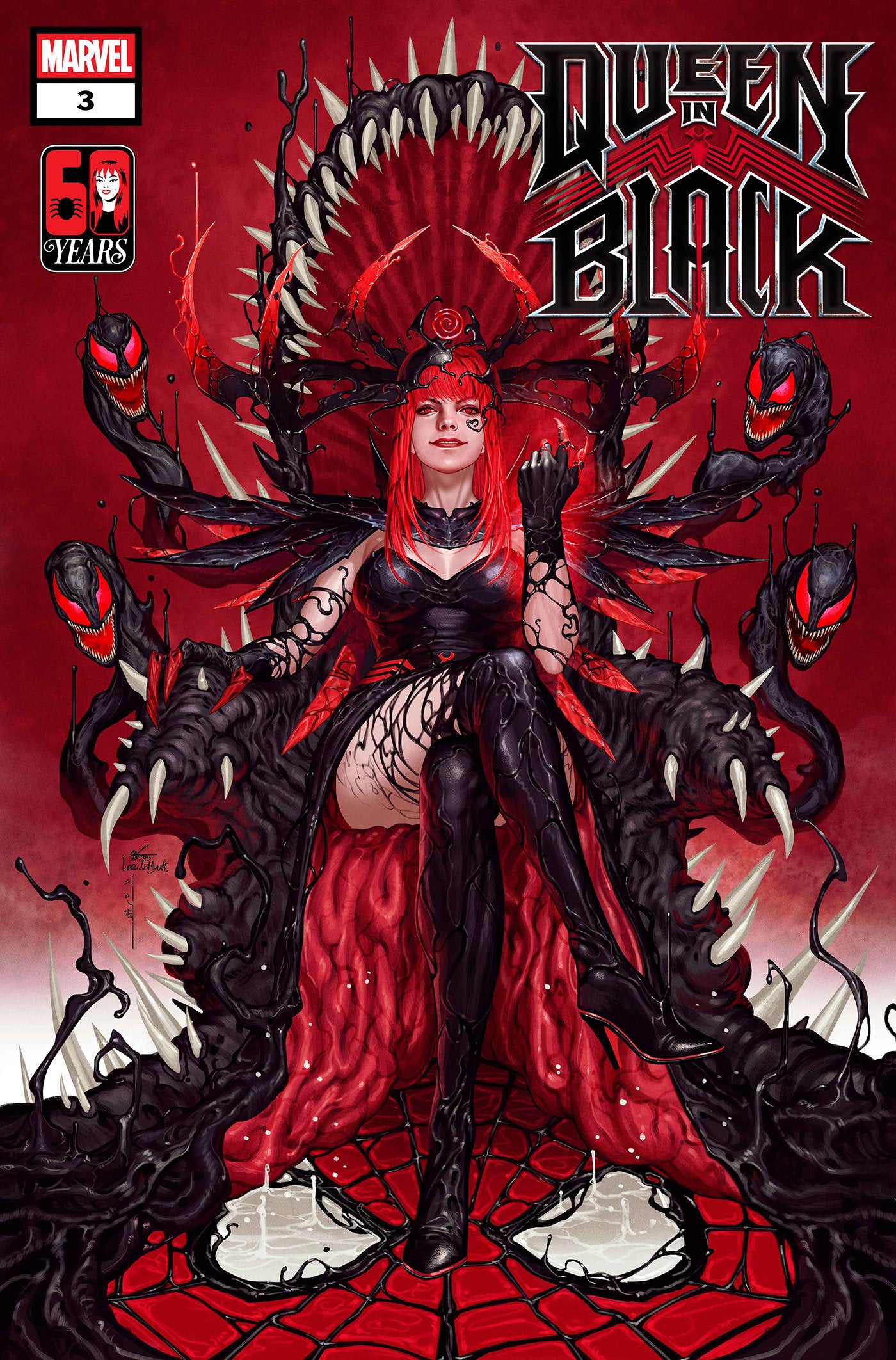 QUEEN IN BLACK #3 INHYUK LEE MARY JANE WATSON VARIANT [QIB] 08/19/2026