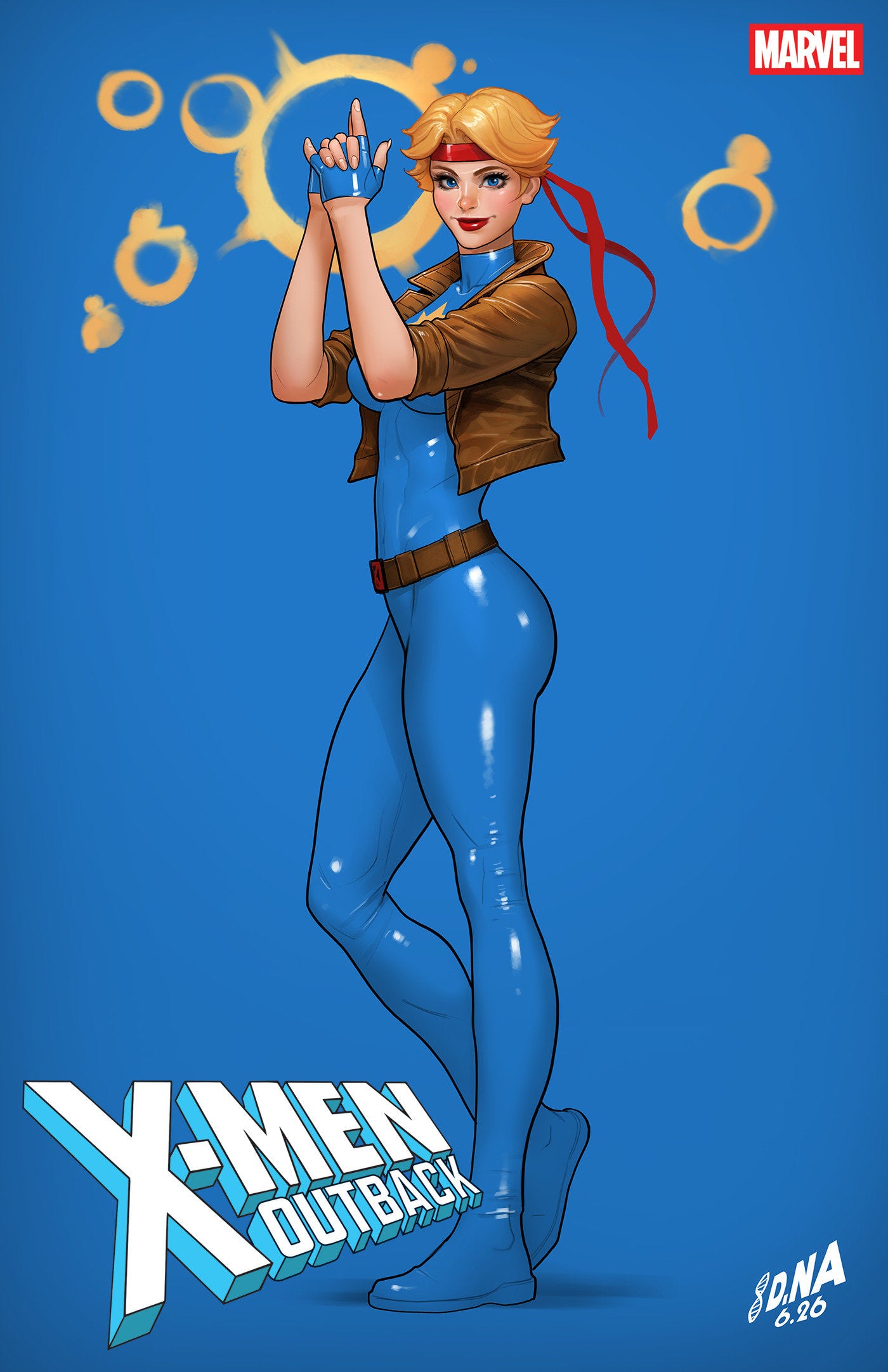 X-MEN: OUTBACK #2 DAVID NAKAYAMA COLOR BLOCK BLUE VARIANT 07/29/2026