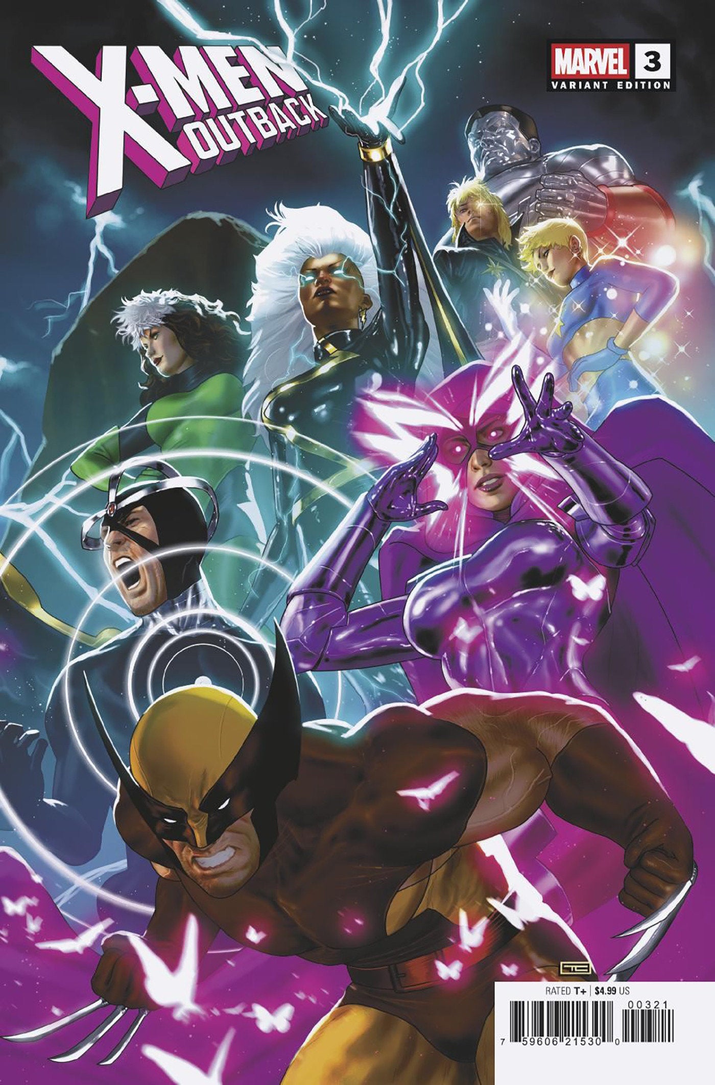 X-MEN: OUTBACK #3 TAURIN CLARKE VARIANT 08/26/2026