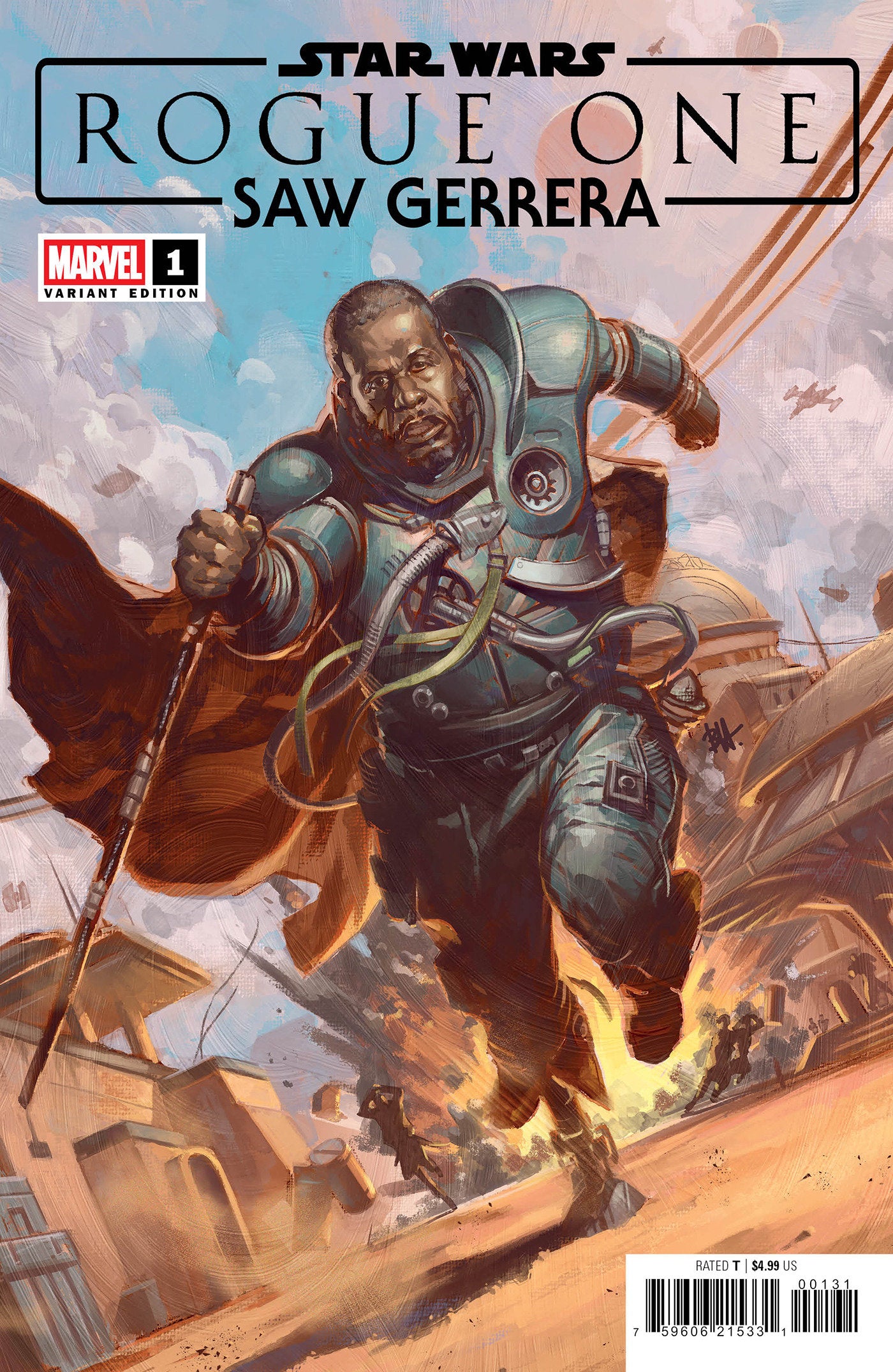 STAR WARS: ROGUE ONE - SAW GERRERA #1 BEN HARVEY VARIANT 07/01/2026