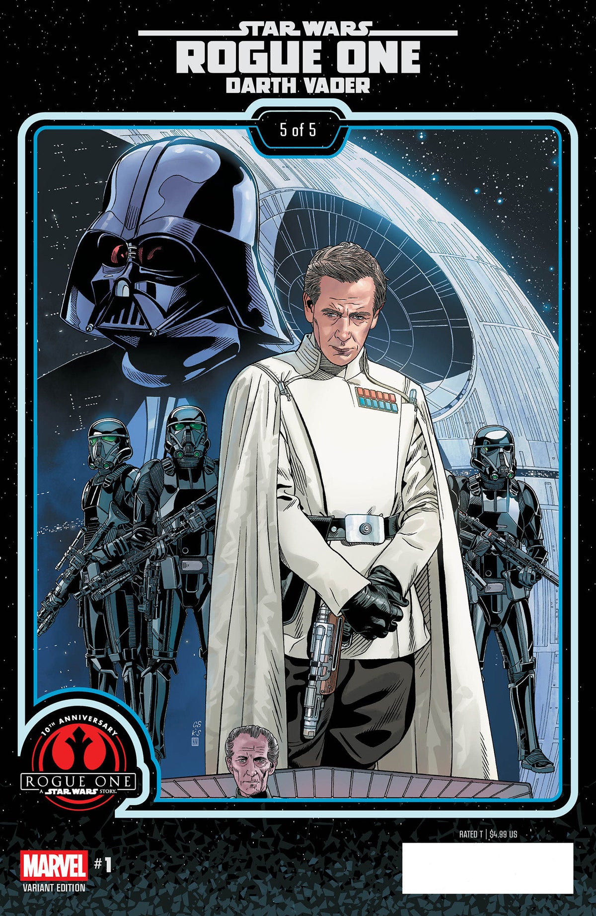 STAR WARS: ROGUE ONE - DARTH VADER #1 CHRIS SPROUSE ROGUE ONE 10TH ANNIVERSARY VARIANT 10/28/2026